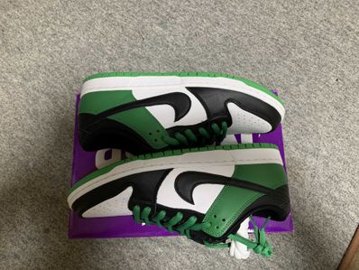 Nike SB Dunk Low Pro "Black and Classic Green"