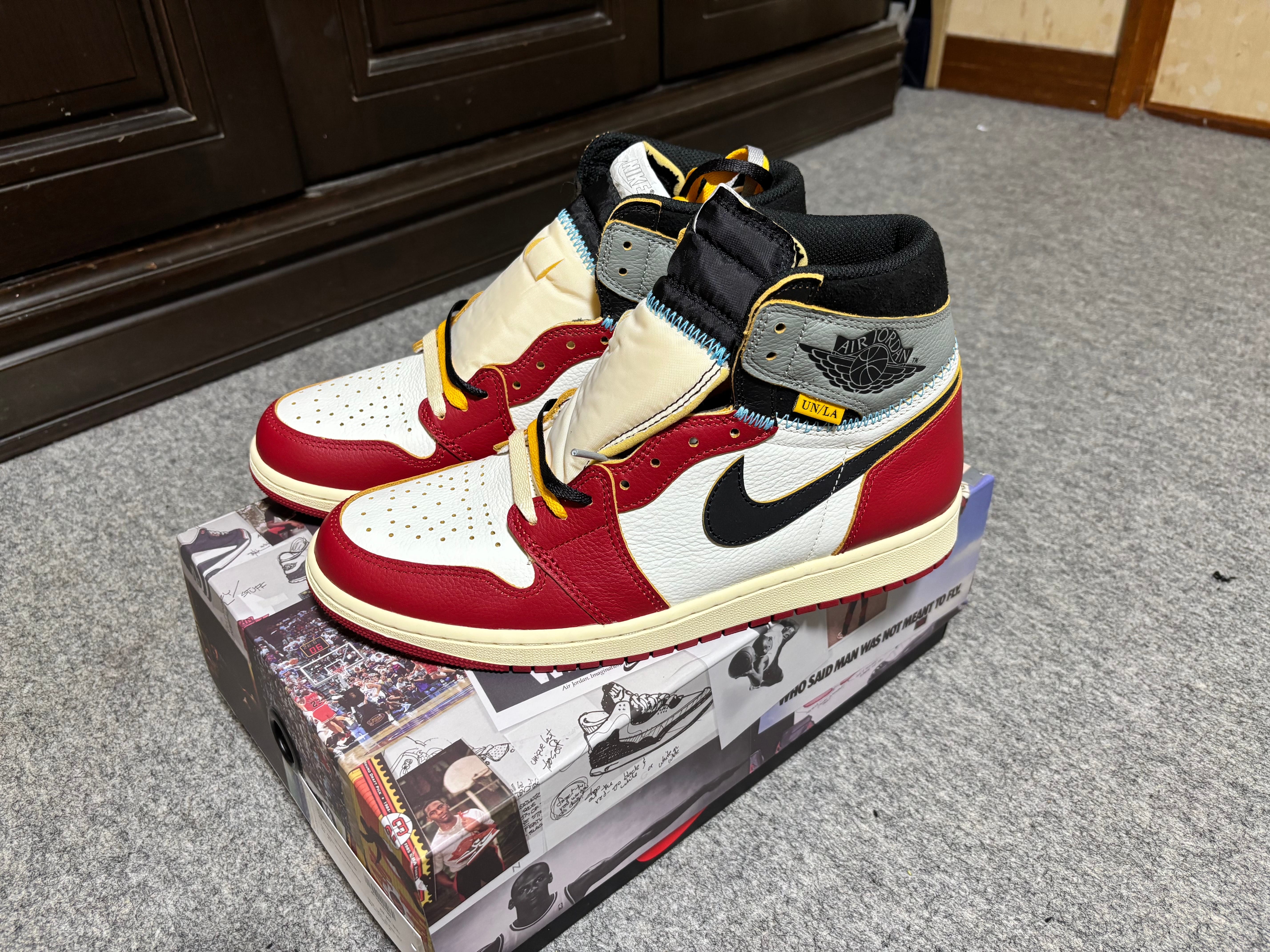 UNION × Nike Air Jordan 1 Retro High OG "Chicago/Shadow"