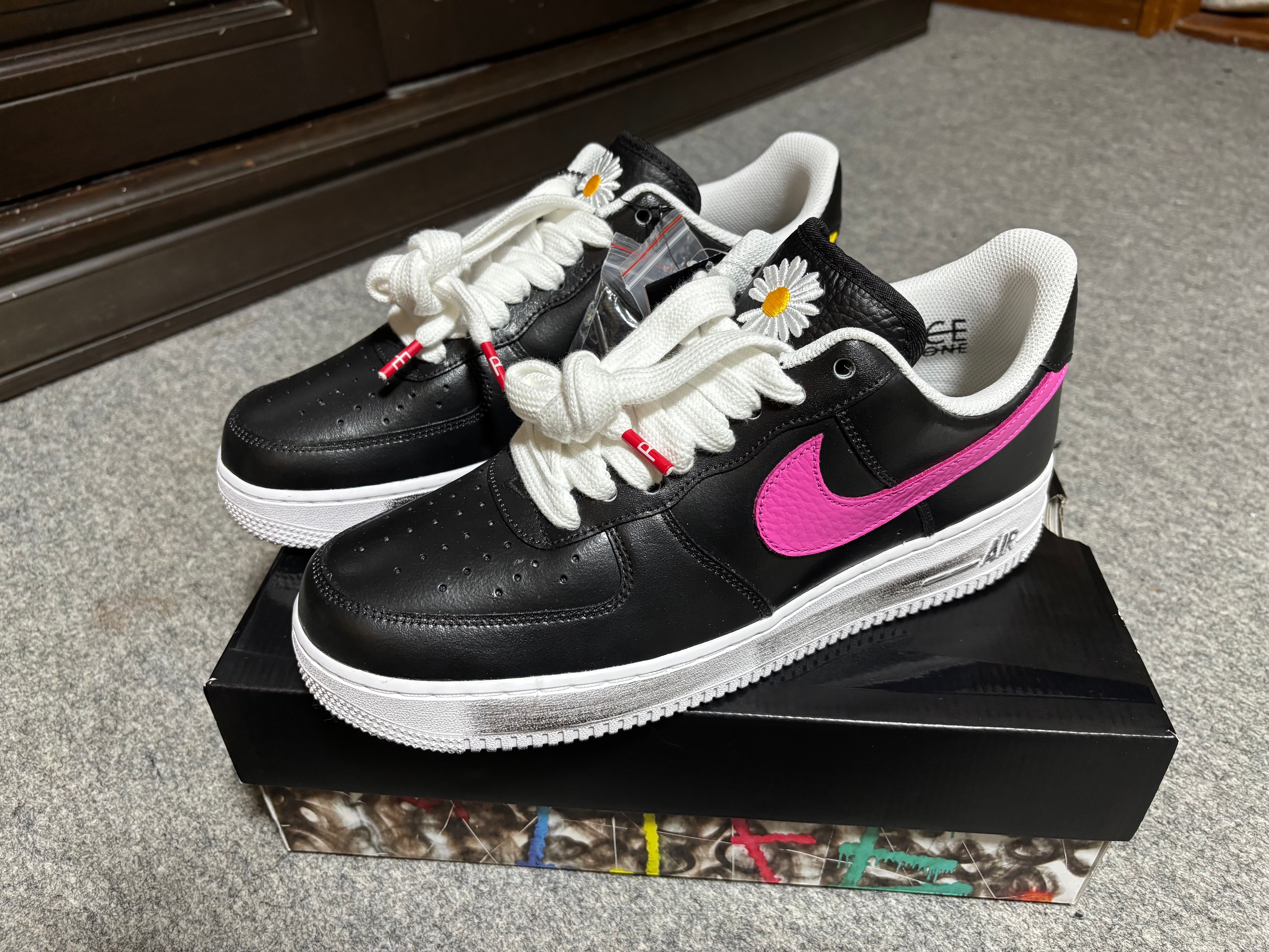 ピースマイナスワン × ナイキ エアフォース1 ロー '07 パラノイズ3.0 "ブラック アンド マルチカラー" / ジードラゴン