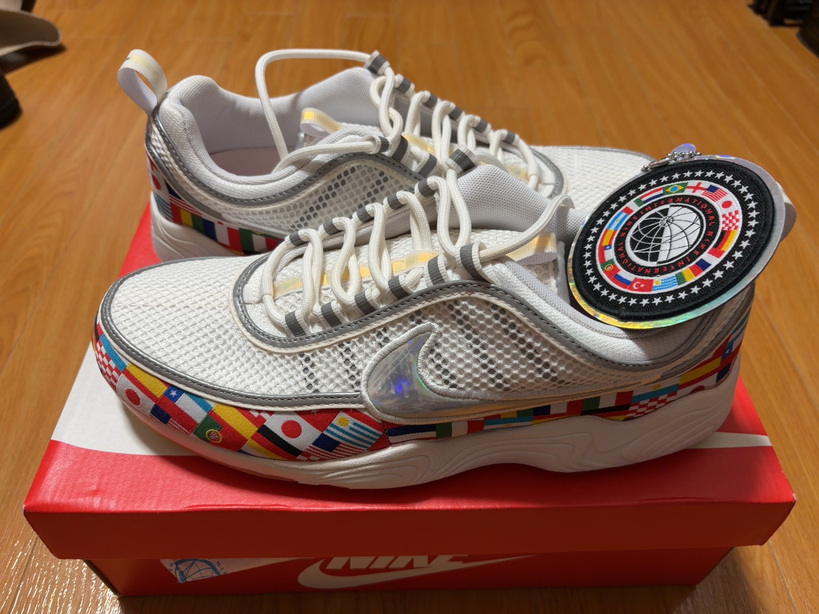 Nike Air Zoom Spiridon 16 NIC QS "White/Multi Color"