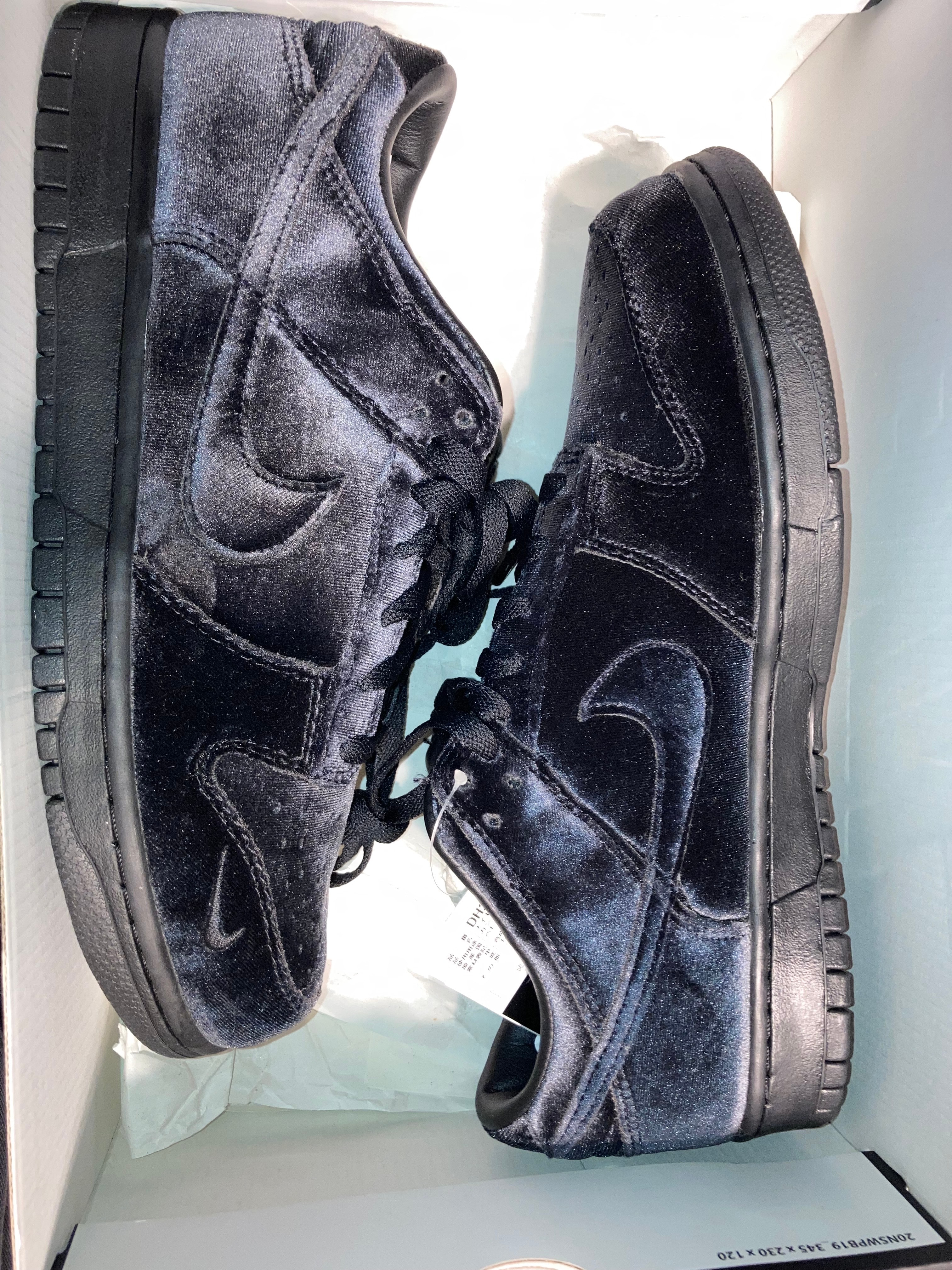 Dover Street Market × Nike Dunk Low "Triple Black"