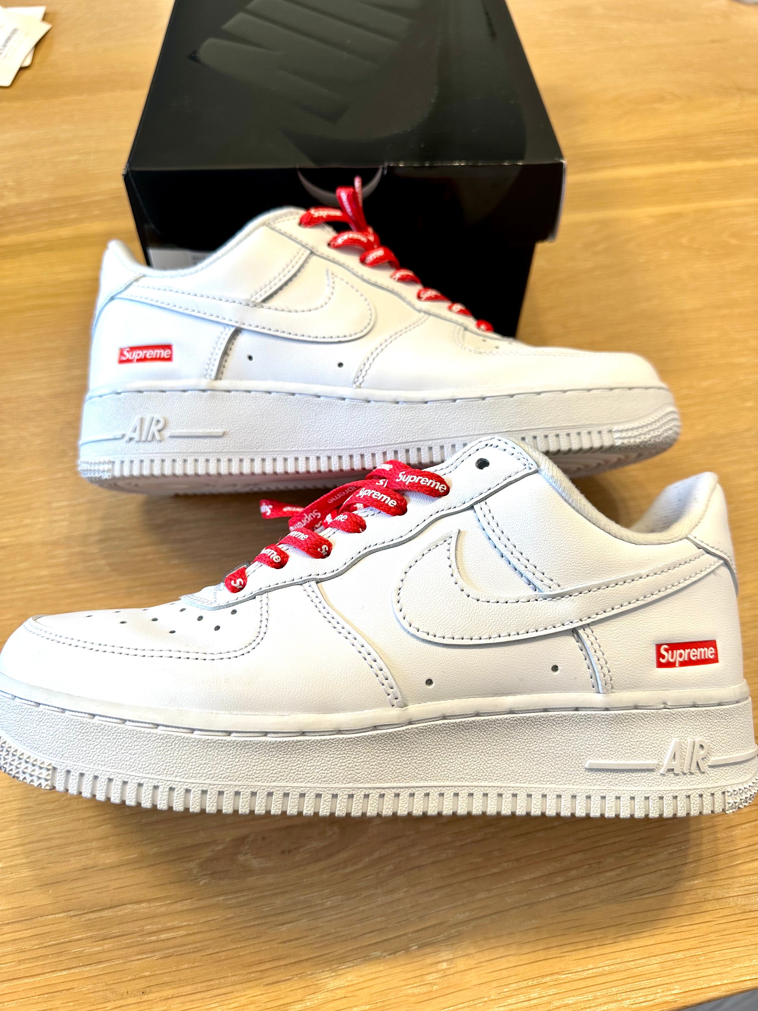 Supreme × Nike Air Force 1 Low "White"