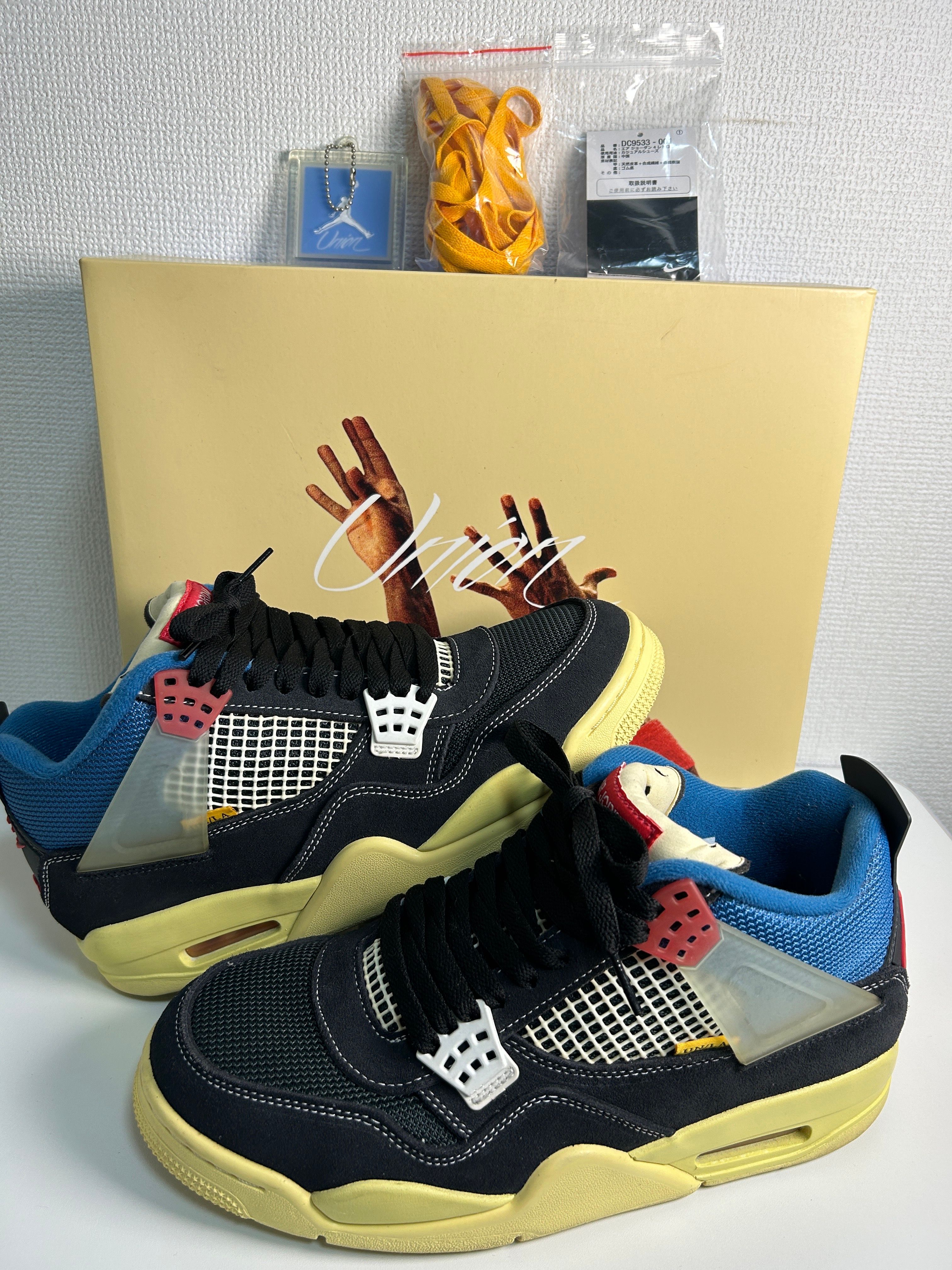 UNION × NIKE AIR JORDAN 4 "OFF NOIR"