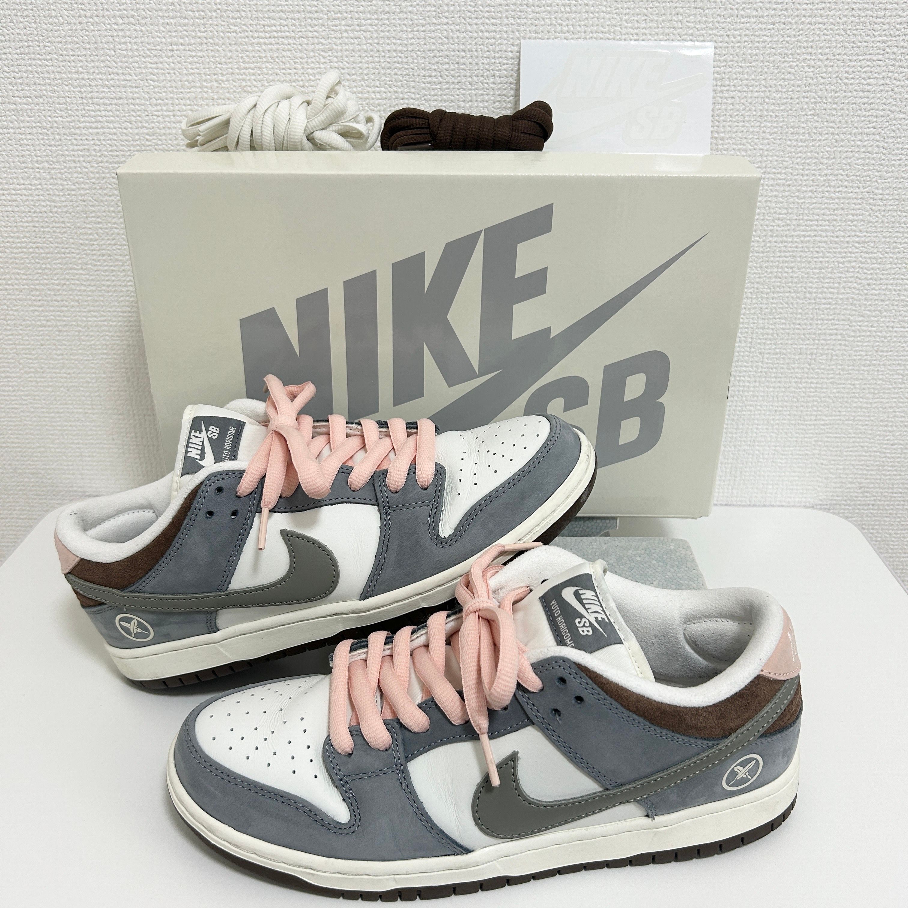 堀米 雄斗(Yuto Horigome) × Nike SB Dunk Low Pro QS "Wolf Grey"