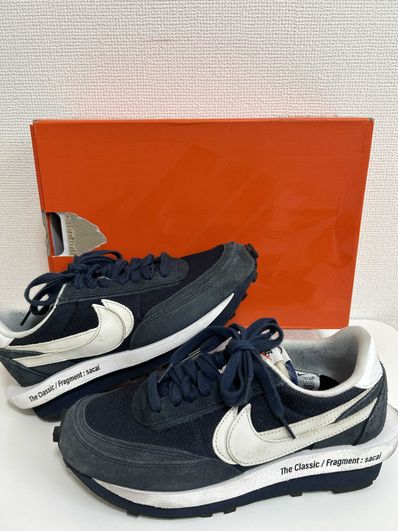 Fragment × sacai × Nike LD Waffle "Blackended Blue"