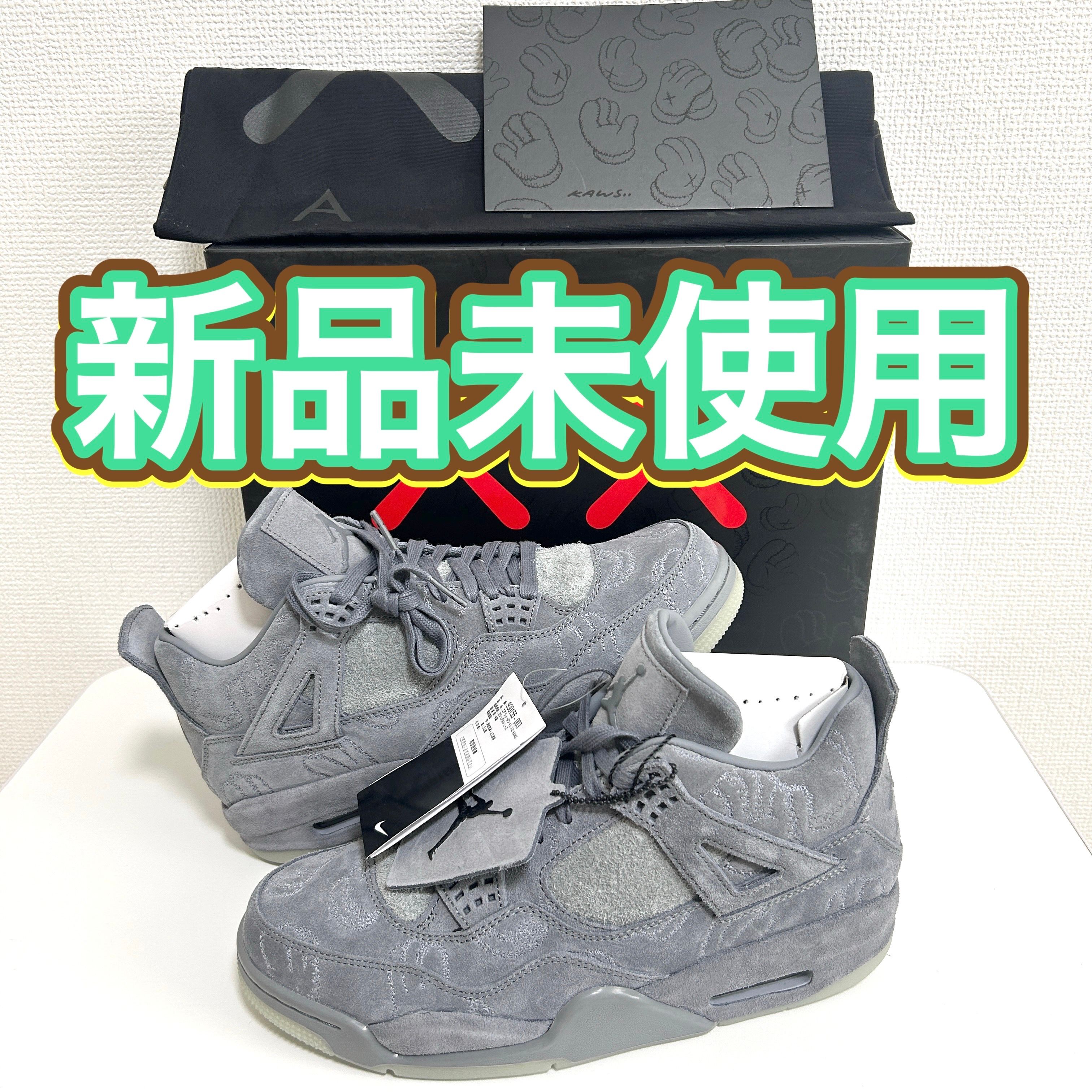 KAWS × Nike Air Jordan 4 Retro "Grey"
