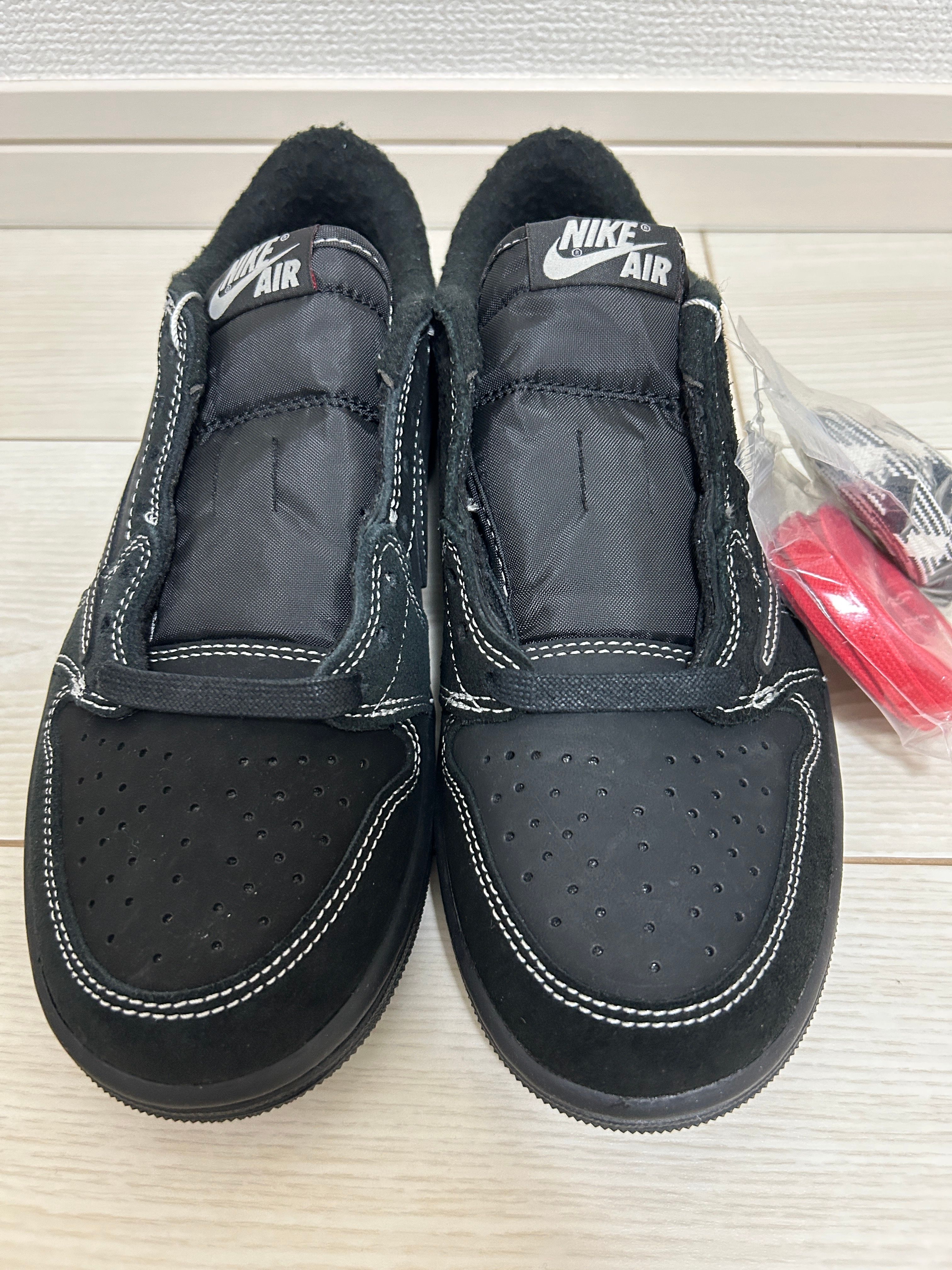 Travis Scott × Nike Air Jordan 1 Low OG SP "Black Phantom"