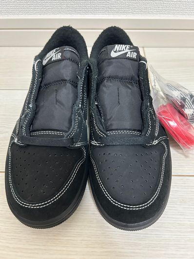 Travis Scott × Nike Air Jordan 1 Low OG SP "Black Phantom"