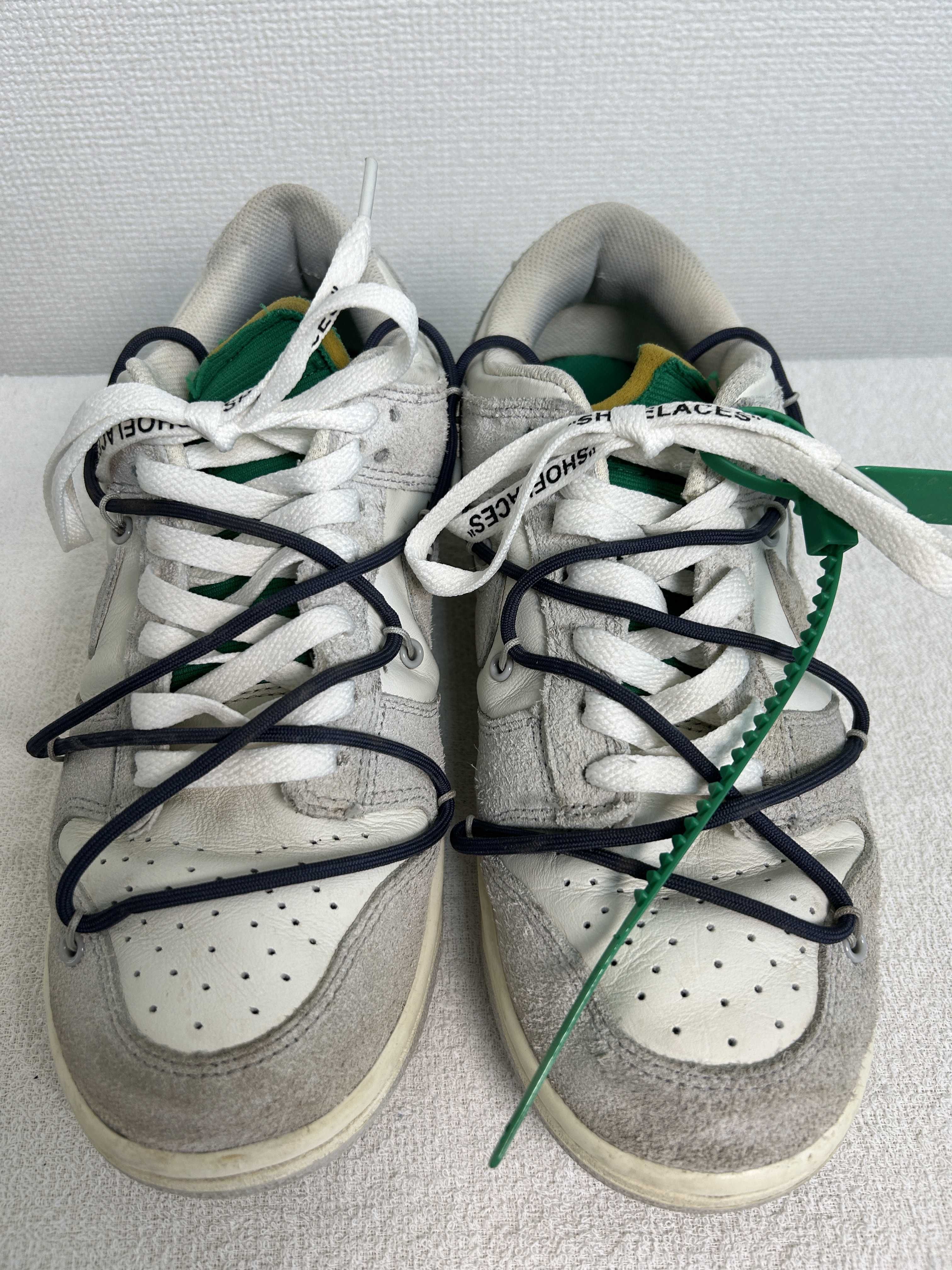 Off-White × Nike Dunk Low "Sail/Neutral Grey/Gridiron"