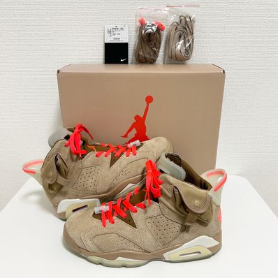 Travis Scott × Nike Air Jordan 6 "British Khaki"