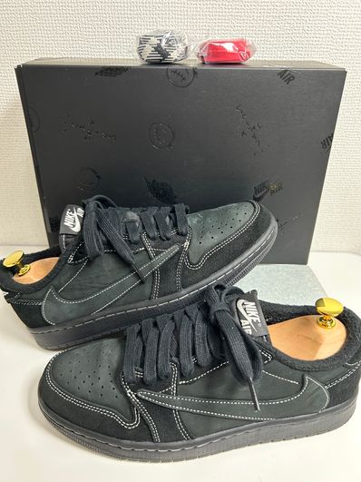 Travis Scott × Nike Air Jordan 1 Low OG SP "Black Phantom"