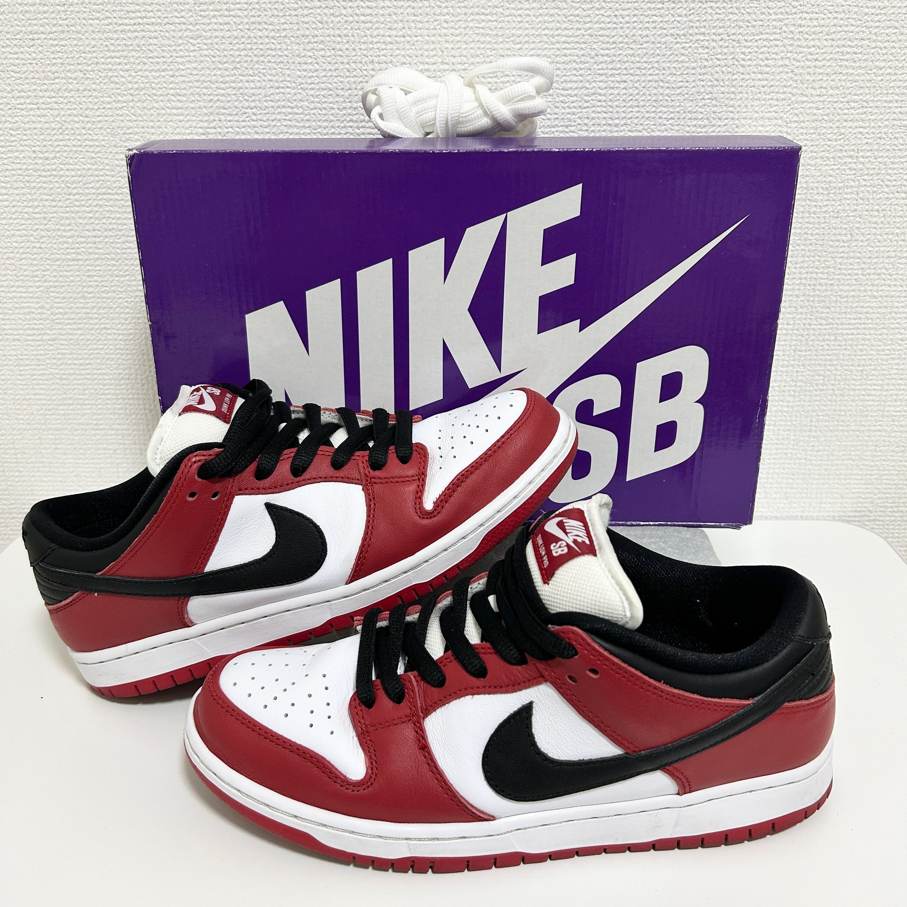 Nike SB Dunk Low Pro "J-Pack Chicago/Varsity Red and White"