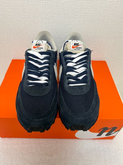 Fragment × sacai × Nike LD Waffle "Blackended Blue"