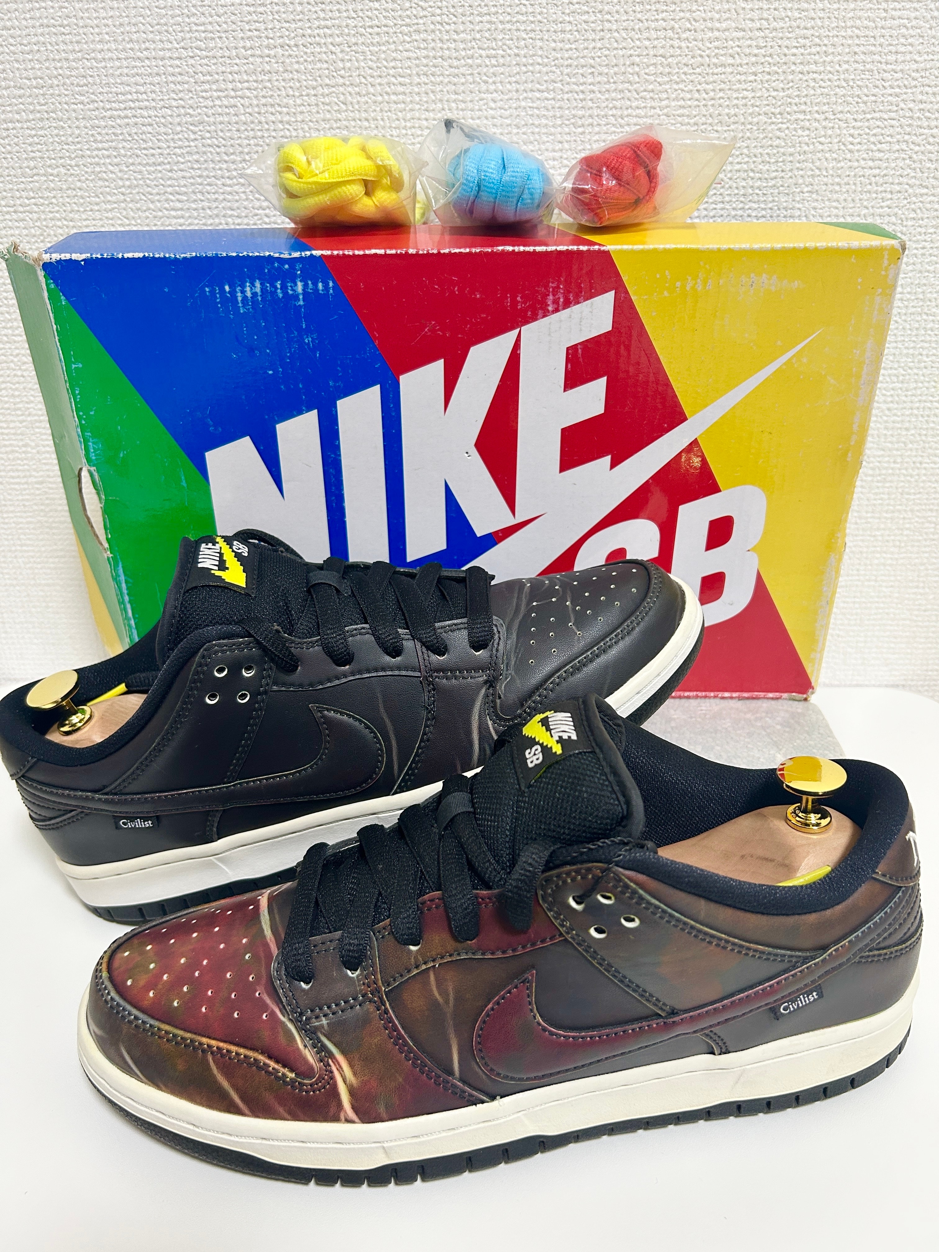 Civilist × Nike SB Dunk Low "Thermography"