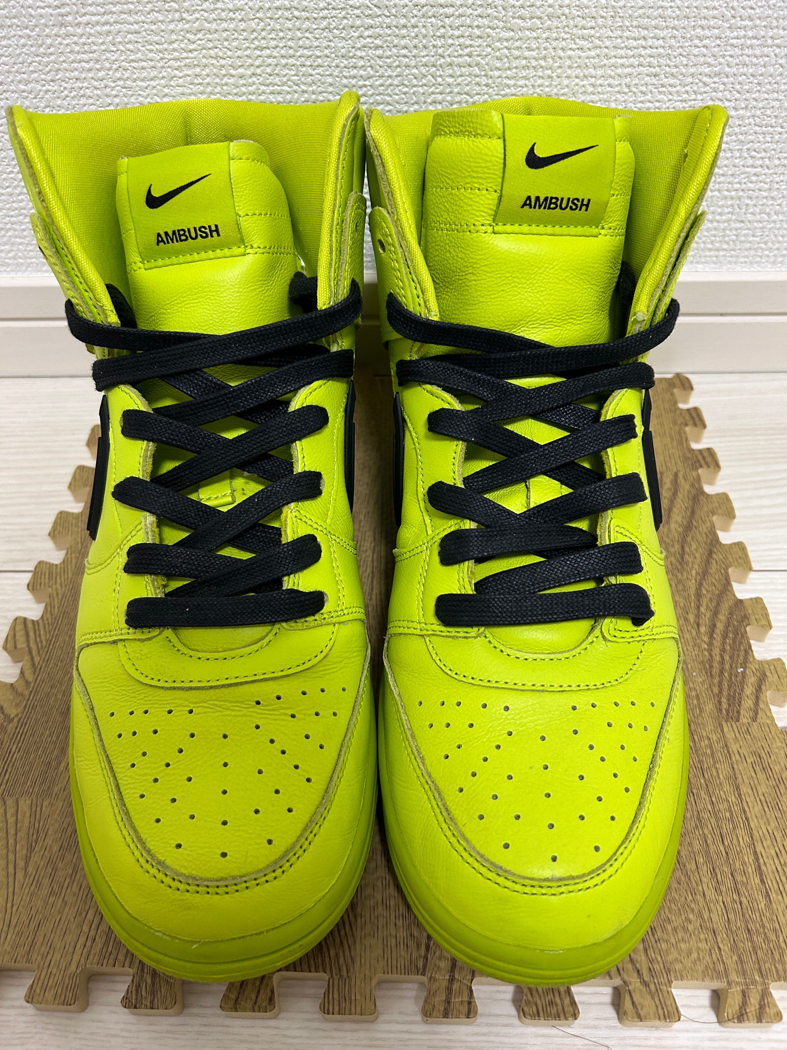 AMBUSH × NIKE DUNK HIGH "FLASH LIME"