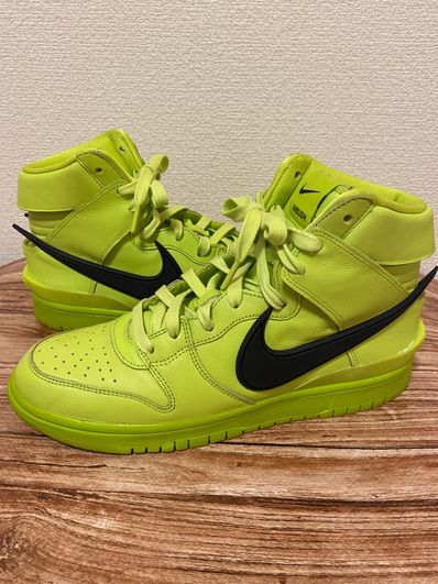 AMBUSH × NIKE DUNK HIGH "FLASH LIME"