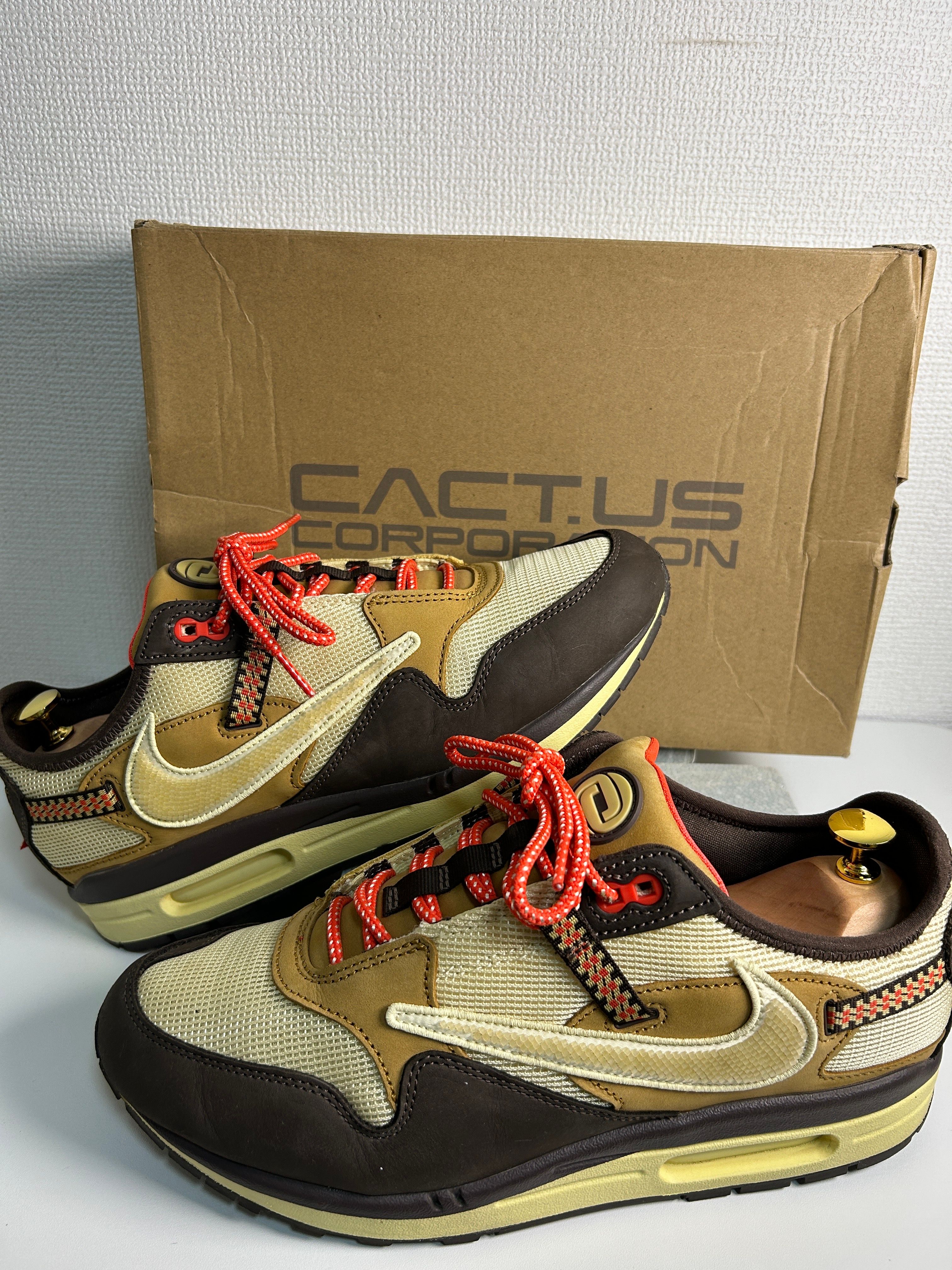 Travis Scott × Nike Air Max 1 "CACT.US Brown"