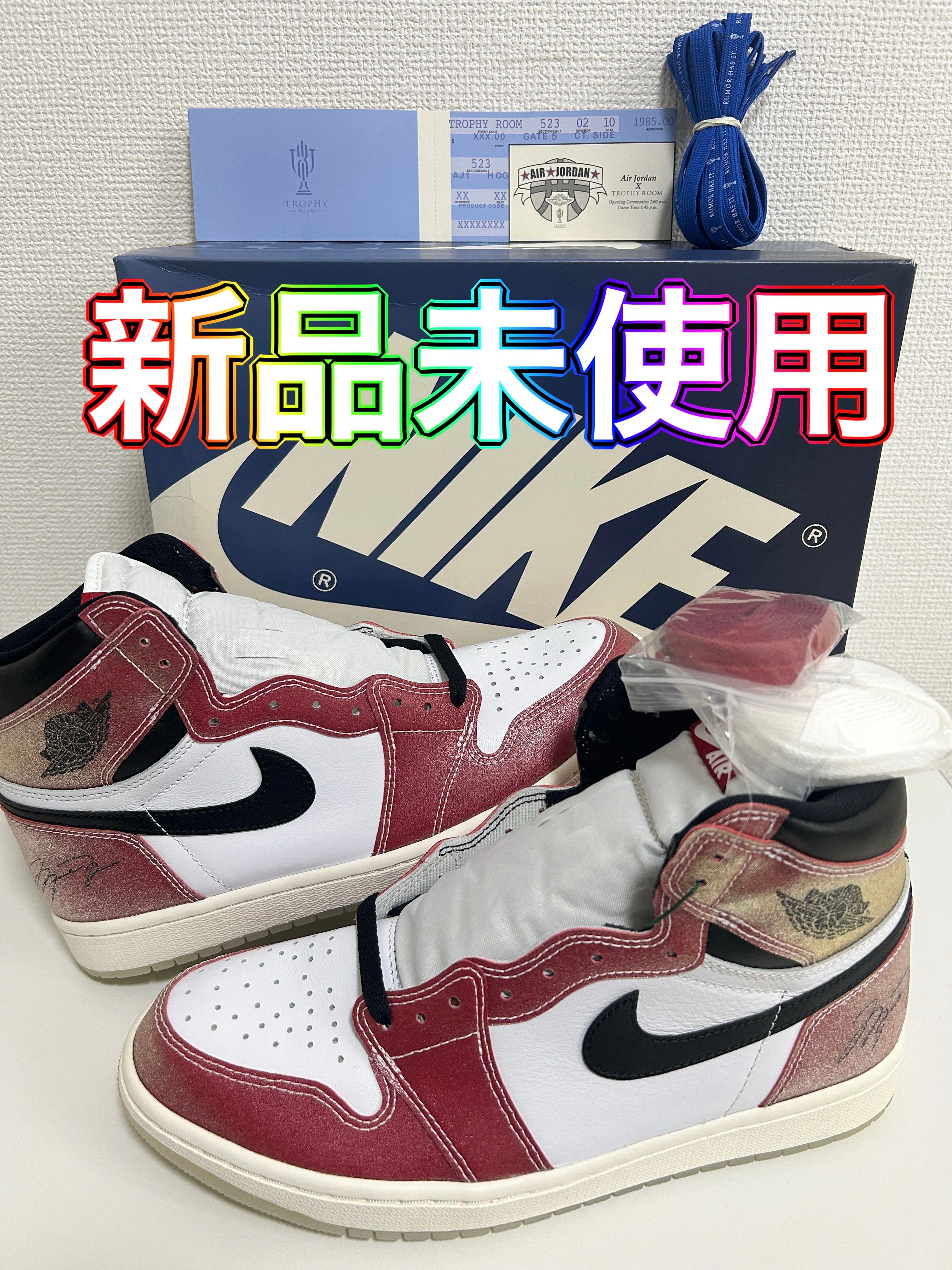 Trophy Room × Nike Air Jordan 1 Retro High "Chicago" (Friends and Family) (Blue Laces)