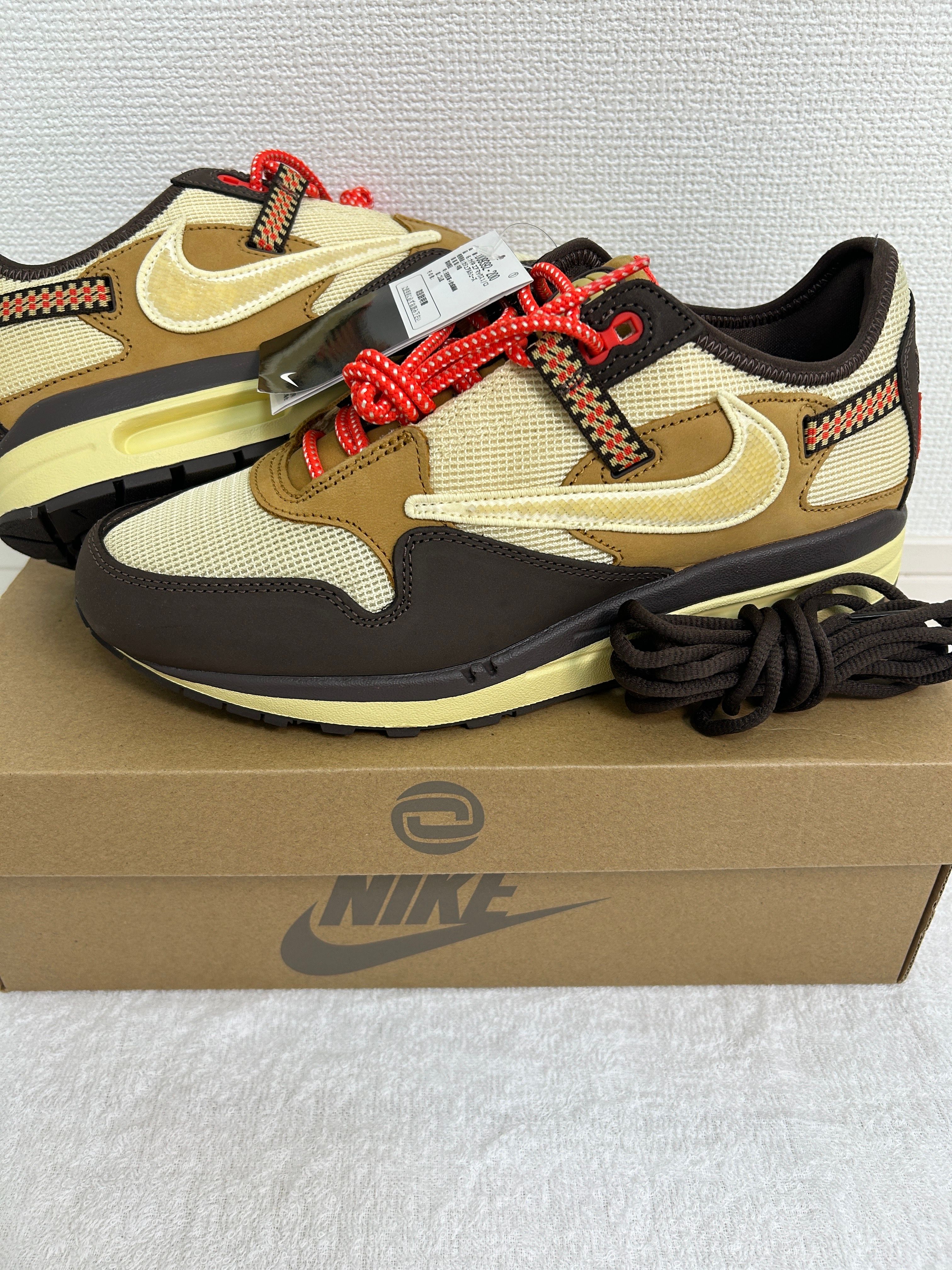 Travis Scott × Nike Air Max 1 "CACT.US Brown"
