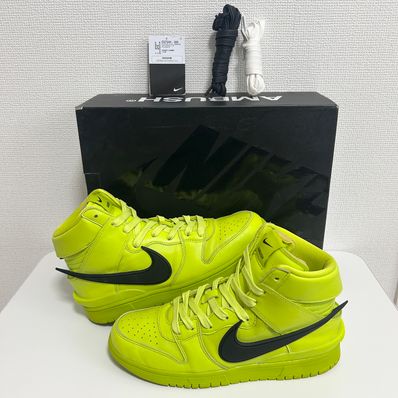 AMBUSH × NIKE DUNK HIGH "FLASH LIME"