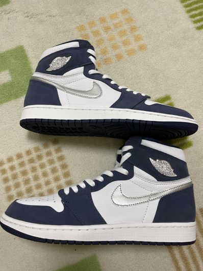 Nike Air Jordan 1 High OG CO.JP "White/Midnight Navy" (2020)(ブリーフケースなし)