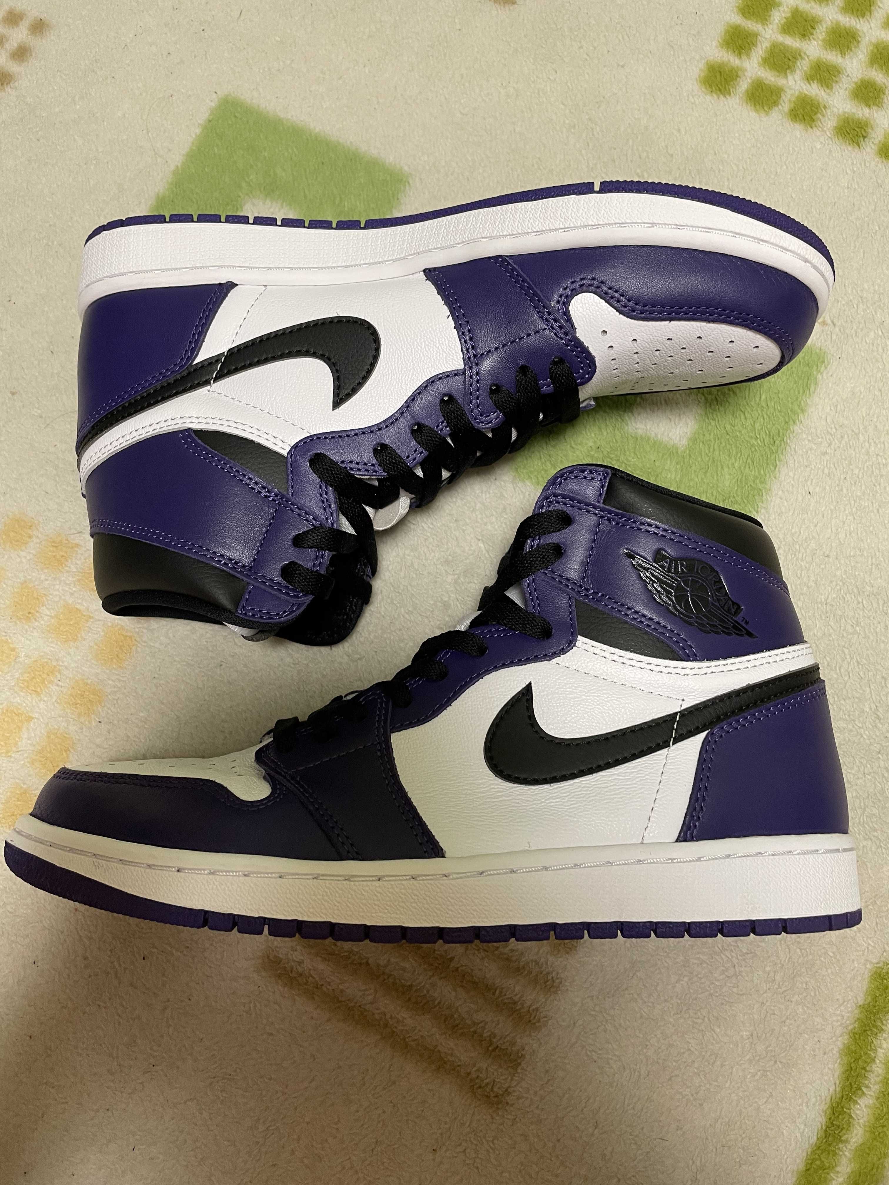 Nike Air Jordan 1 Retro High OG "Court Purple White/Black" (2020)   