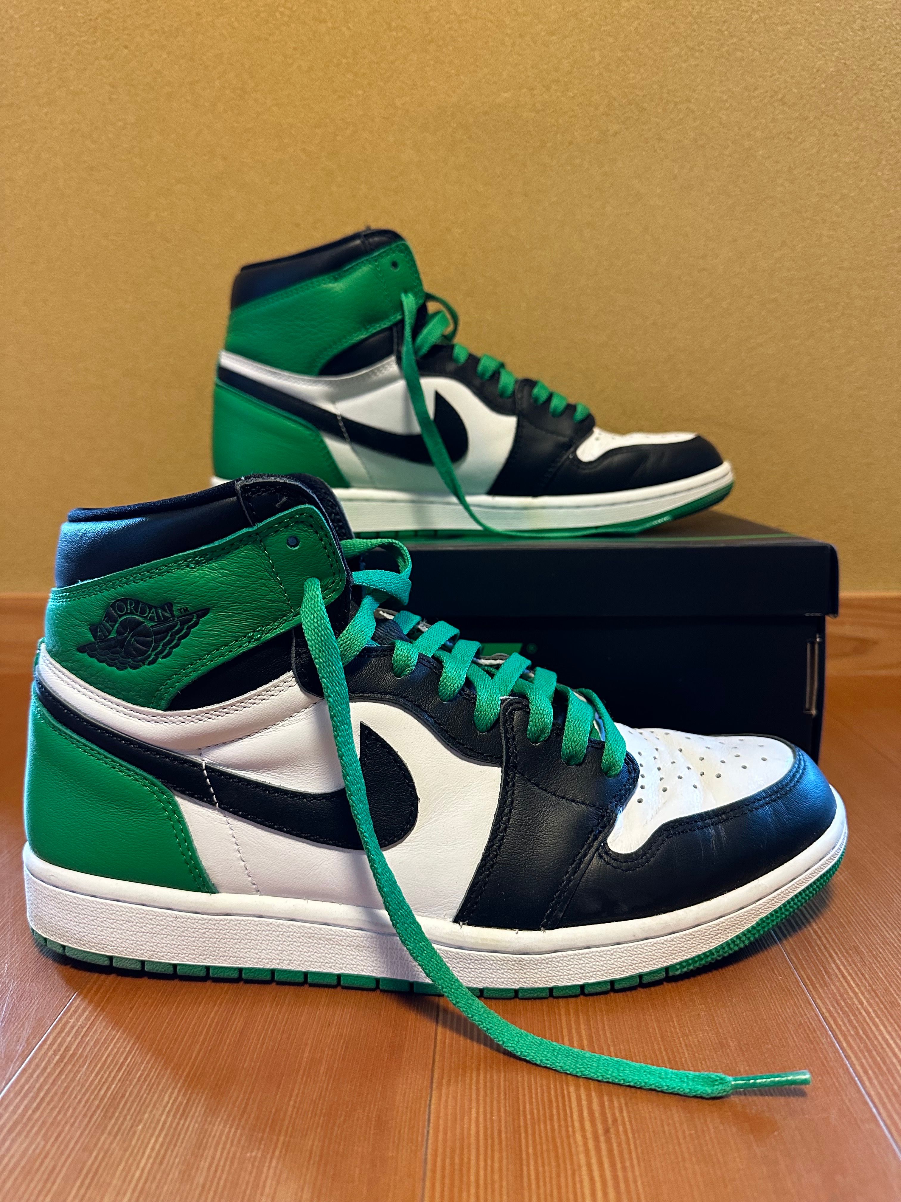 Nike Air Jordan 1 Retro High OG "Celtics/Black and Lucky Green" (2023)