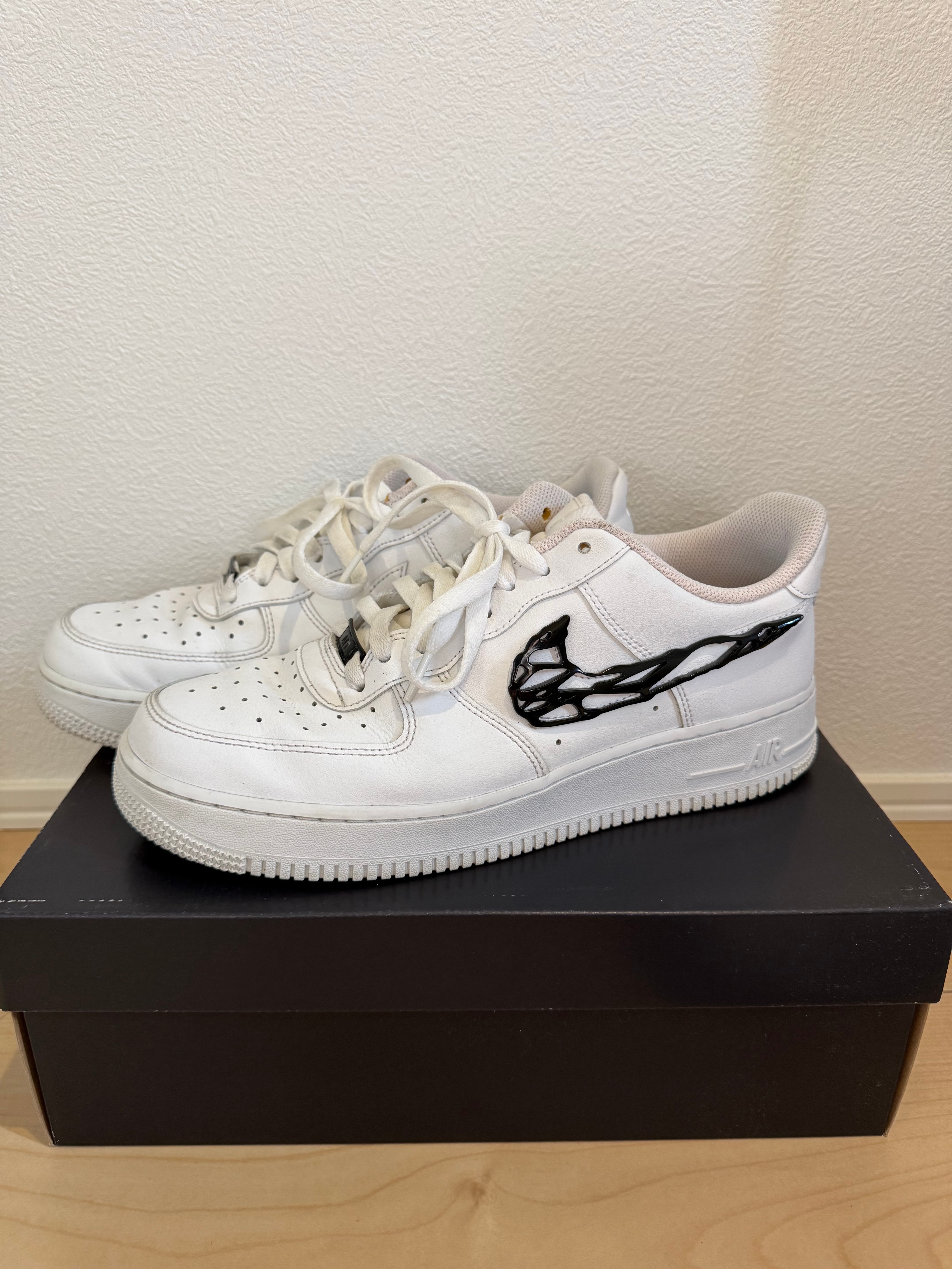 Nike Women's Air Force 1 Low '07 LX "Metal Swoosh/White/Black"