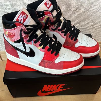 Spider-Man × Nike Air Jordan 1 Retro High OG SP "Spider-Man: Across the Spider-Verse/University Red"