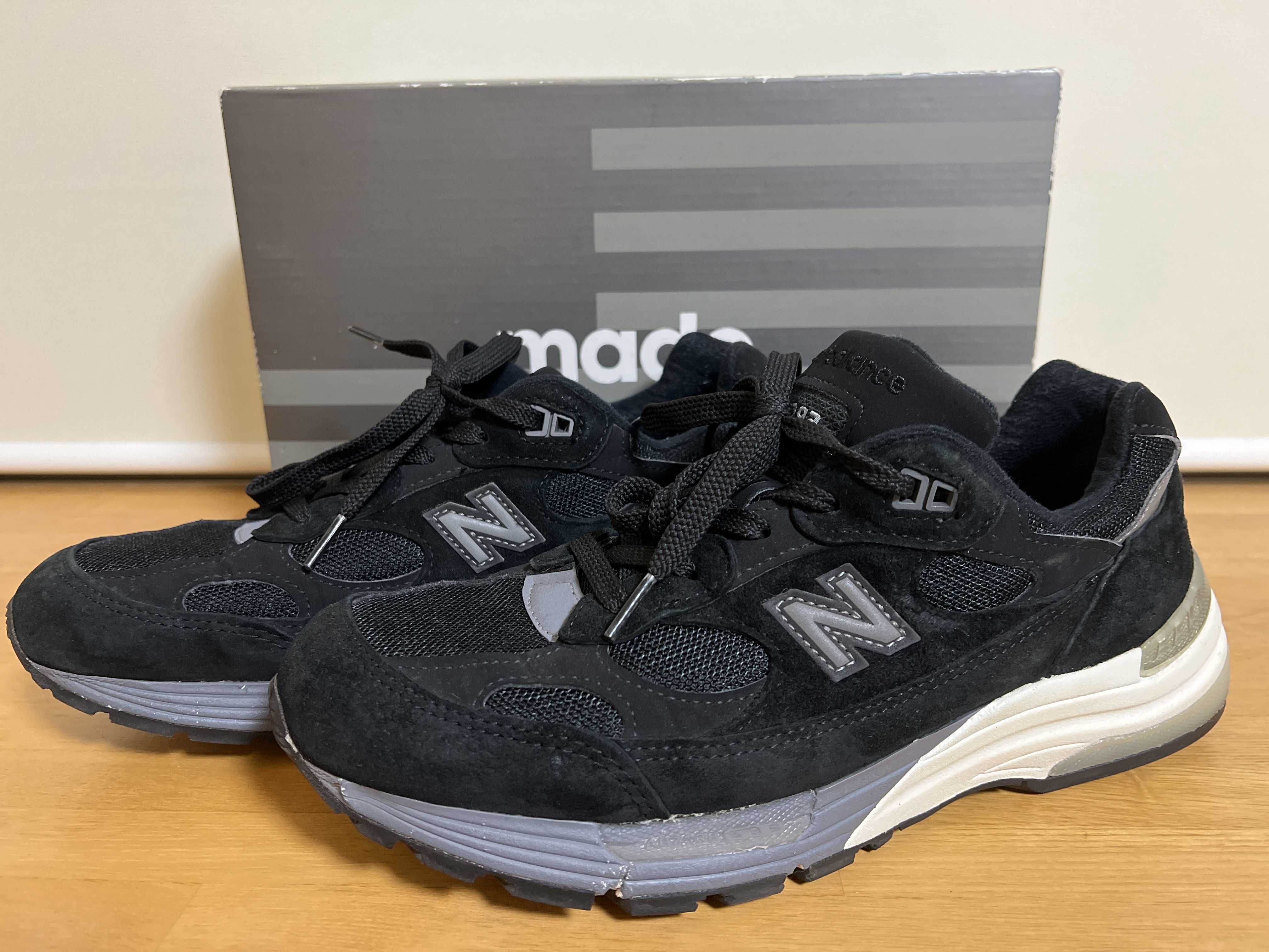 New Balance 992 Made in USA "Black"