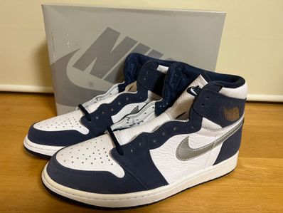 Nike Air Jordan 1 High OG CO.JP "White/Midnight Navy" (2020)(ブリーフケースなし)