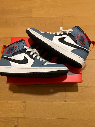 FACETASM × Nike Air Jordan 1 Mid "White/Navy"