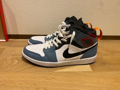 FACETASM × Nike Air Jordan 1 Mid "White/Navy"