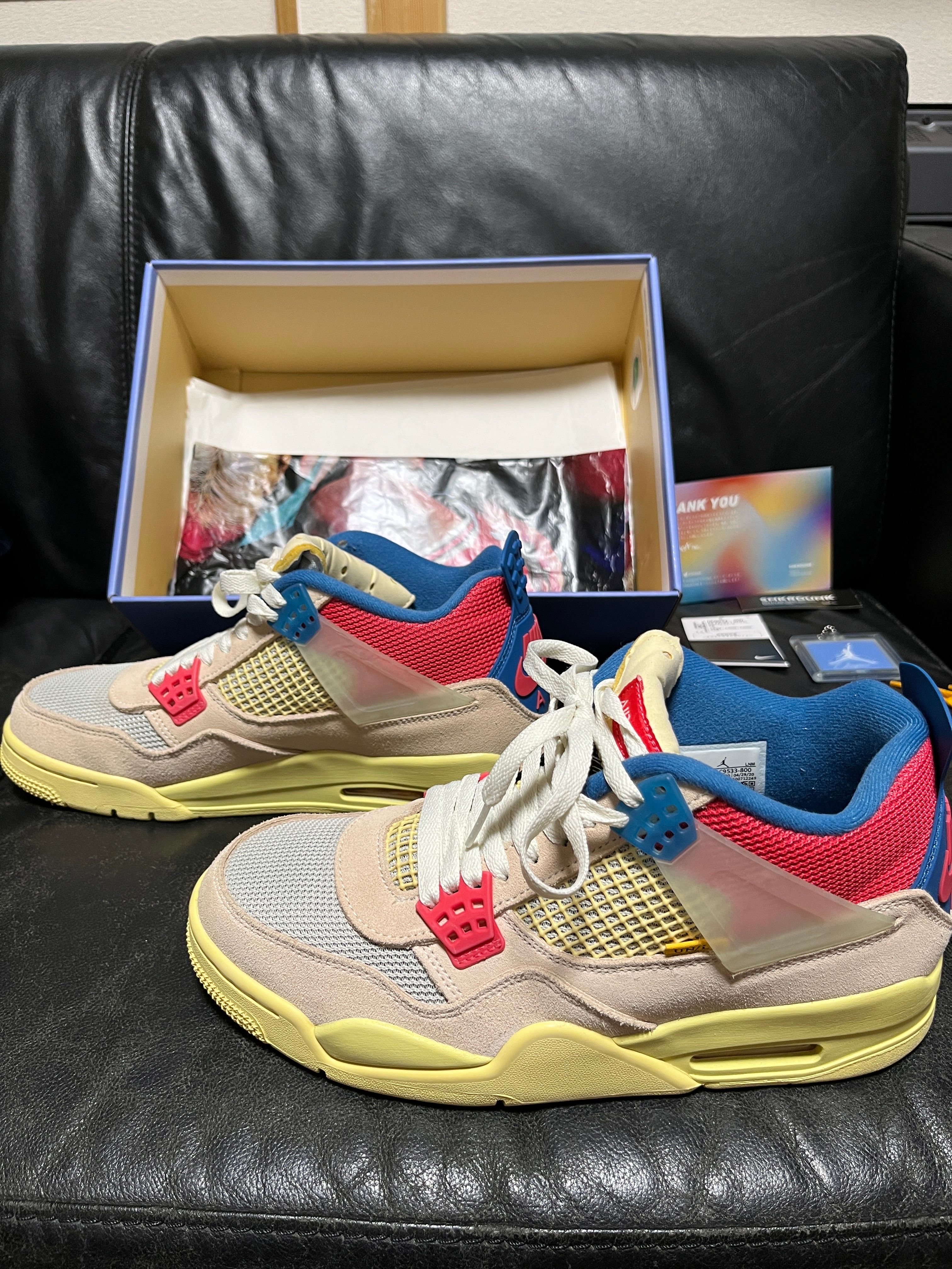 UNION × Nike Air Jordan 4 SP "Guava Ice/Light Fusion Red"