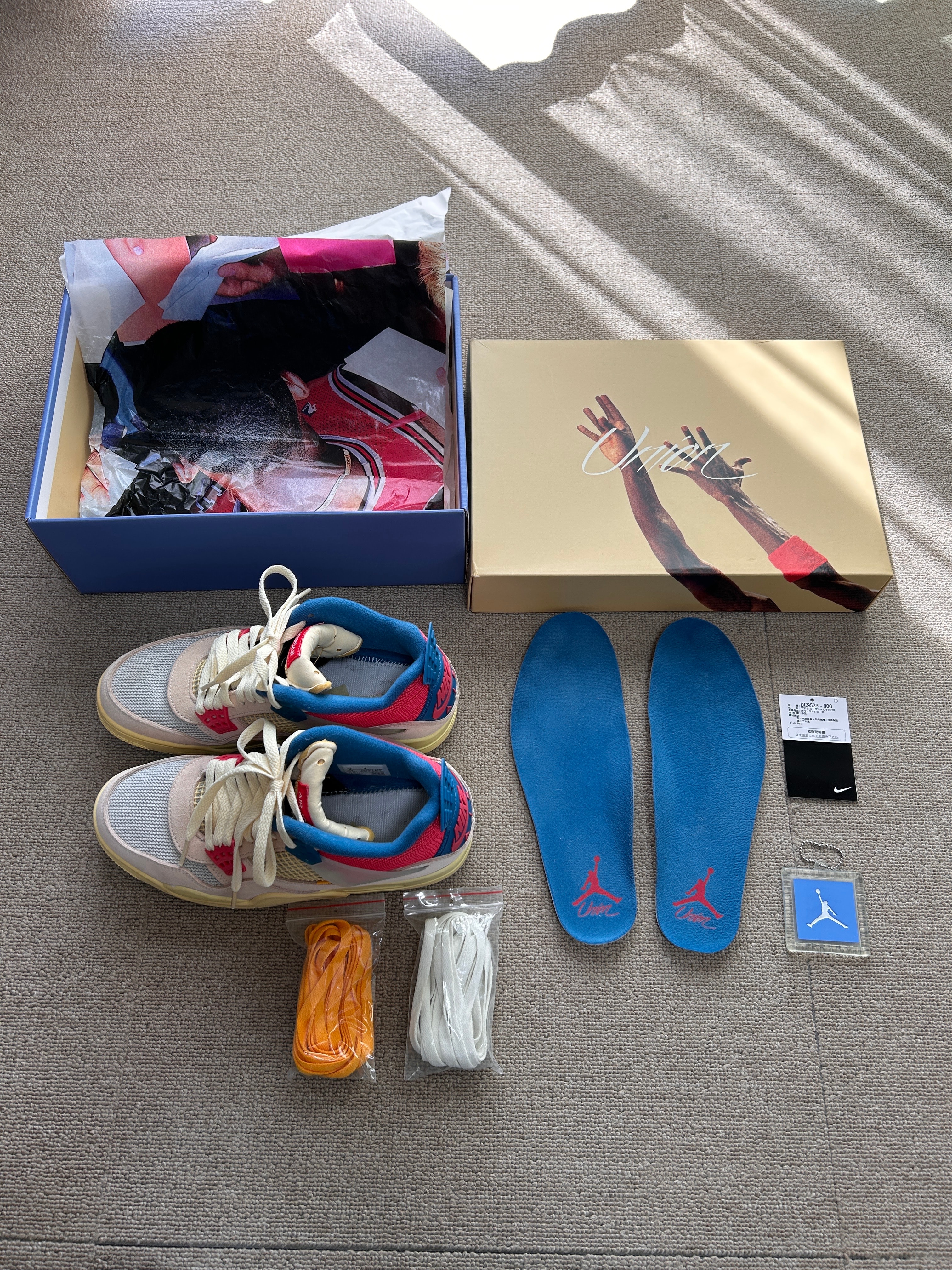 UNION × Nike Air Jordan 4 SP "Guava Ice/Light Fusion Red"