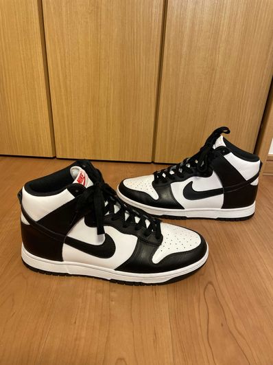 Nike Dunk High "Black and White"