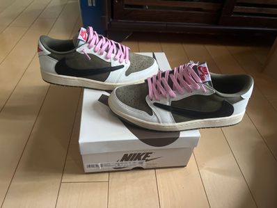 Travis Scott × Nike Air Jordan 1 Low OG SP "Reverse Olive"