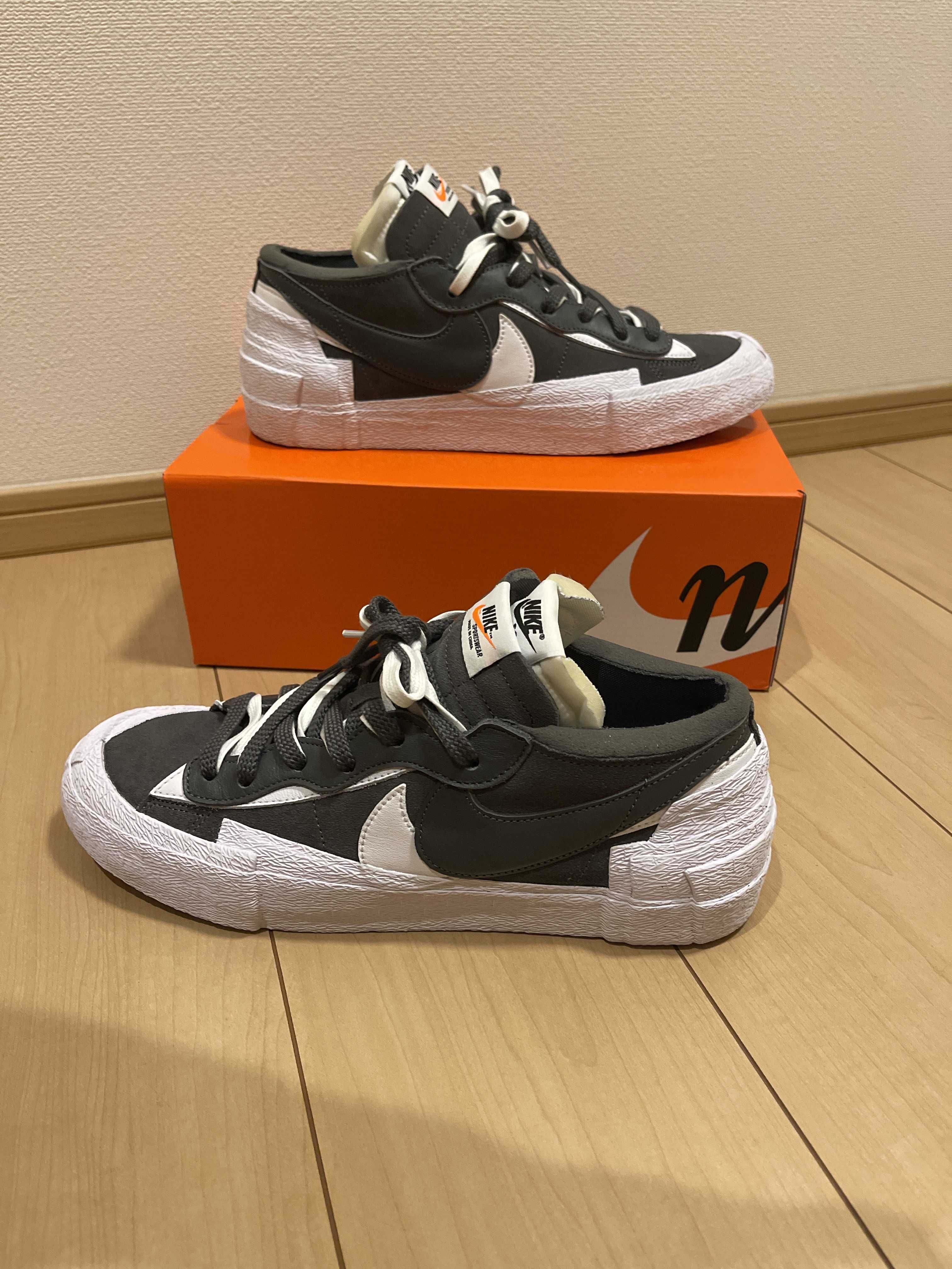 Sacai × Nike Blazer Low "Iron Grey"