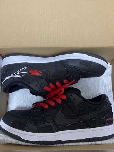 Wasted Youth × Nike SB Dunk Low "Black Denim" / VERDY