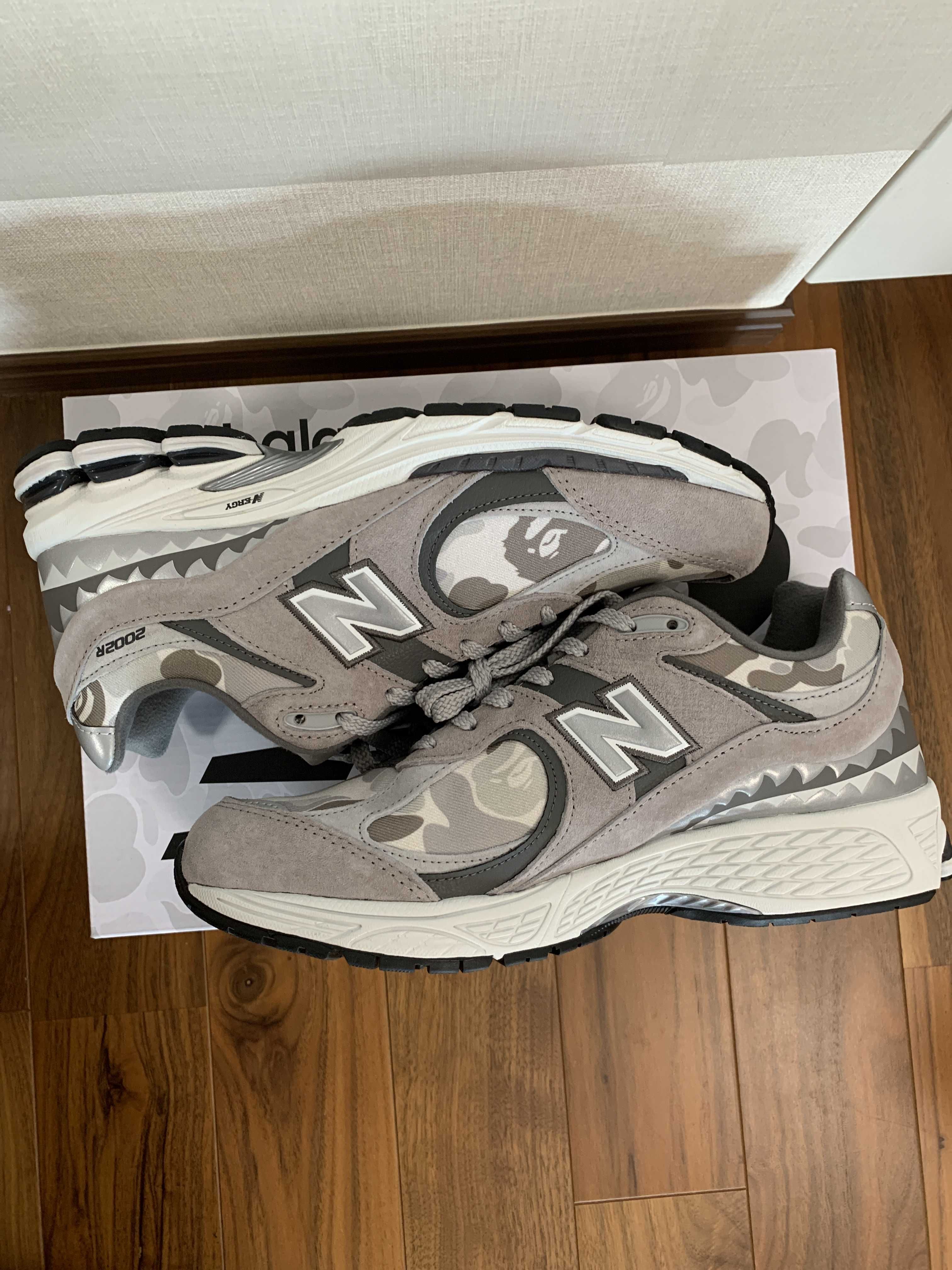A BATHING APE × New Balance 2002R "Gray"
