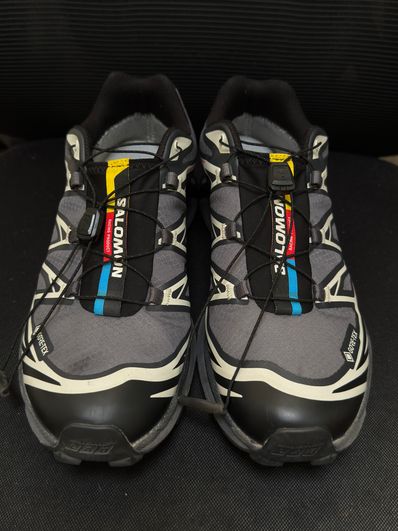 Salomon XT-6 GORE-TEX "Black/Ebony/Lunar Rock"