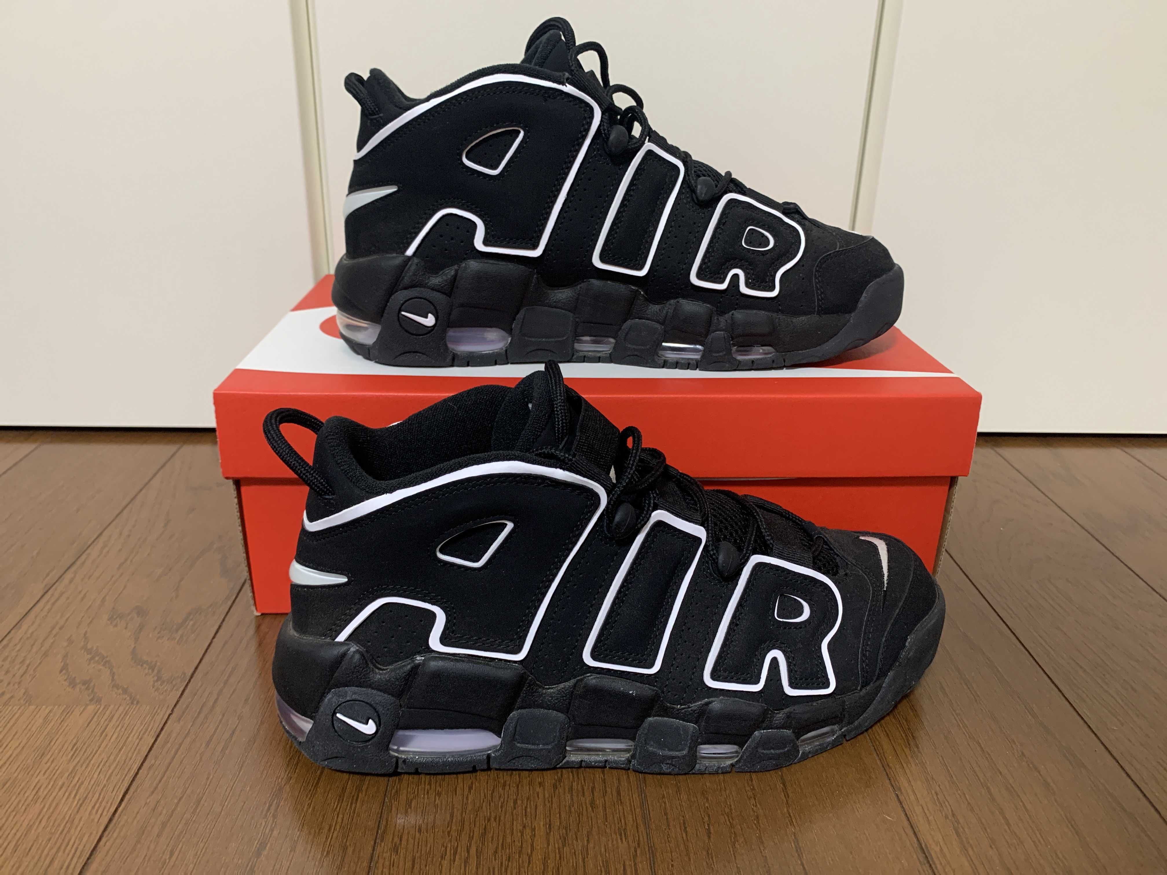 Nike Air More Uptempo "Black/White"(2020)