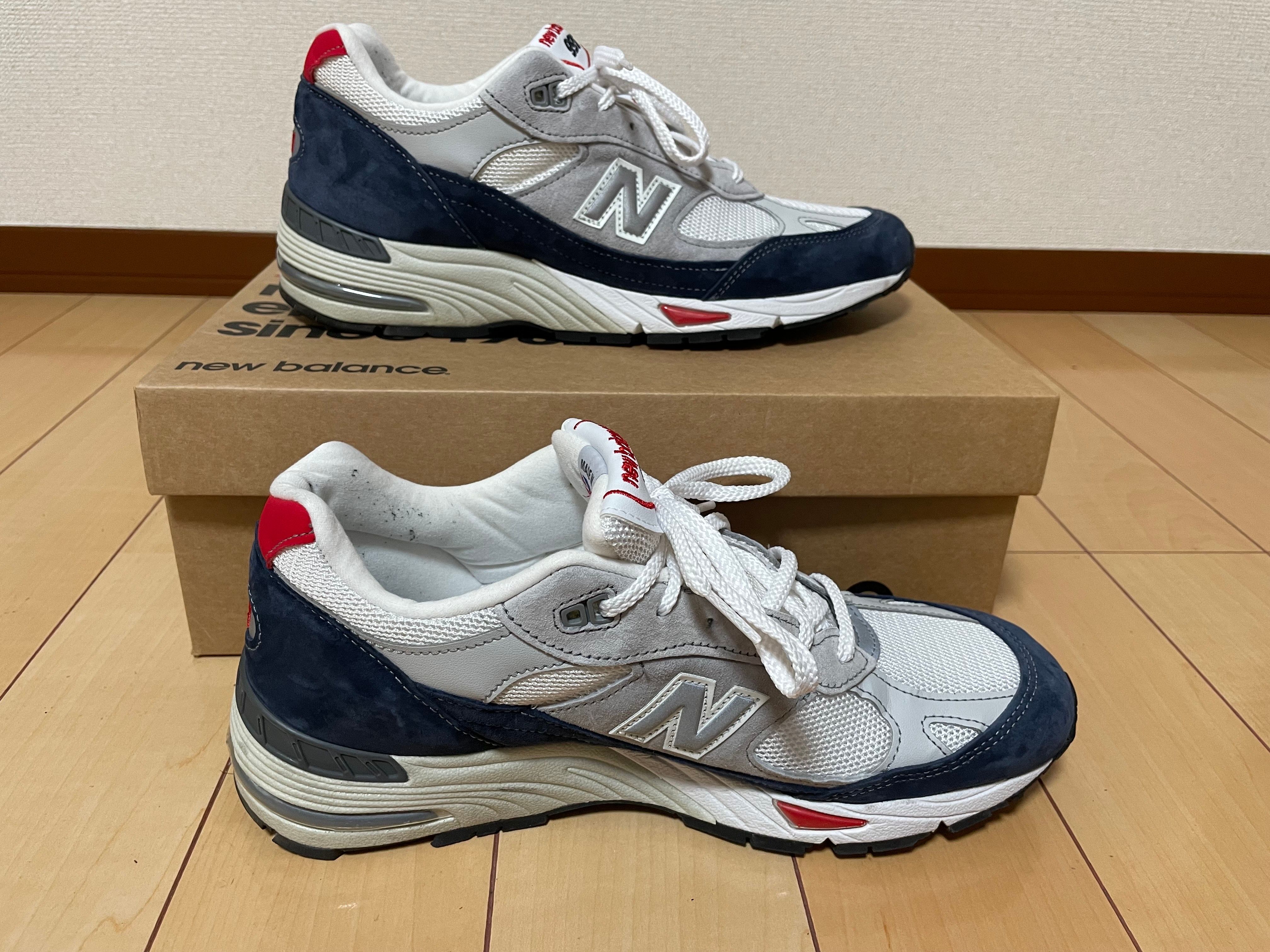 New Balance 991 "Grey Navy Red"