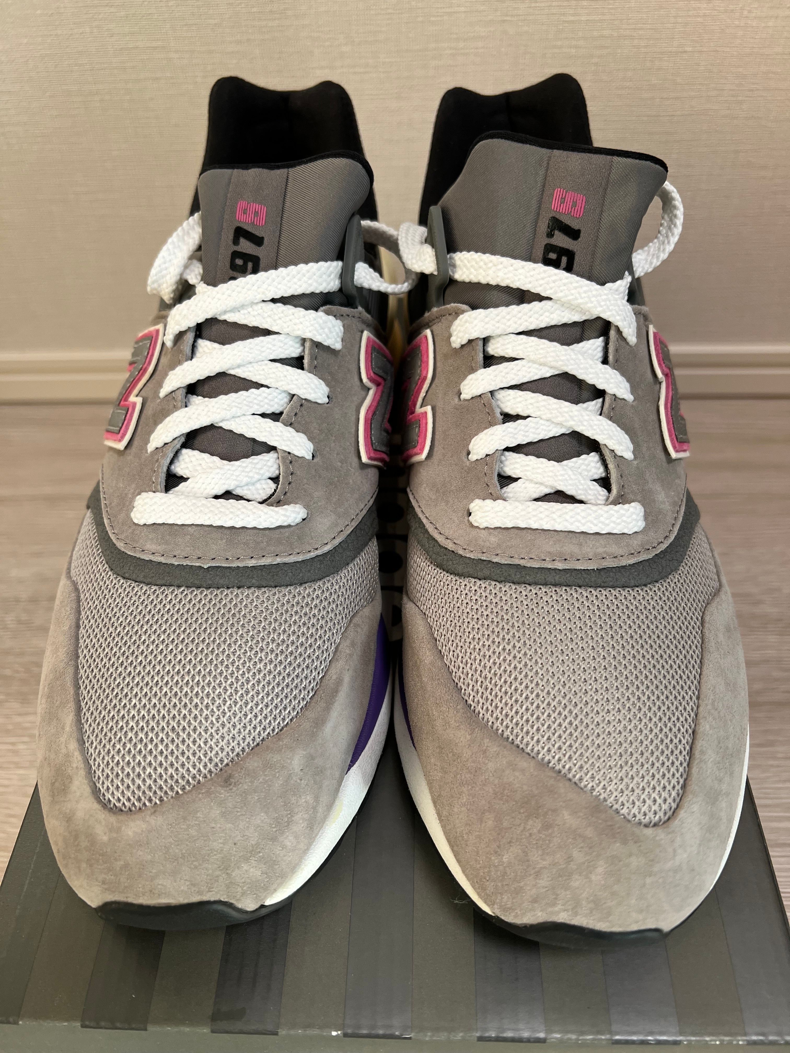 KITH × UNITED ARROWS & SONS × New Balance 997S "Grey/Black Purple Pink Cream"