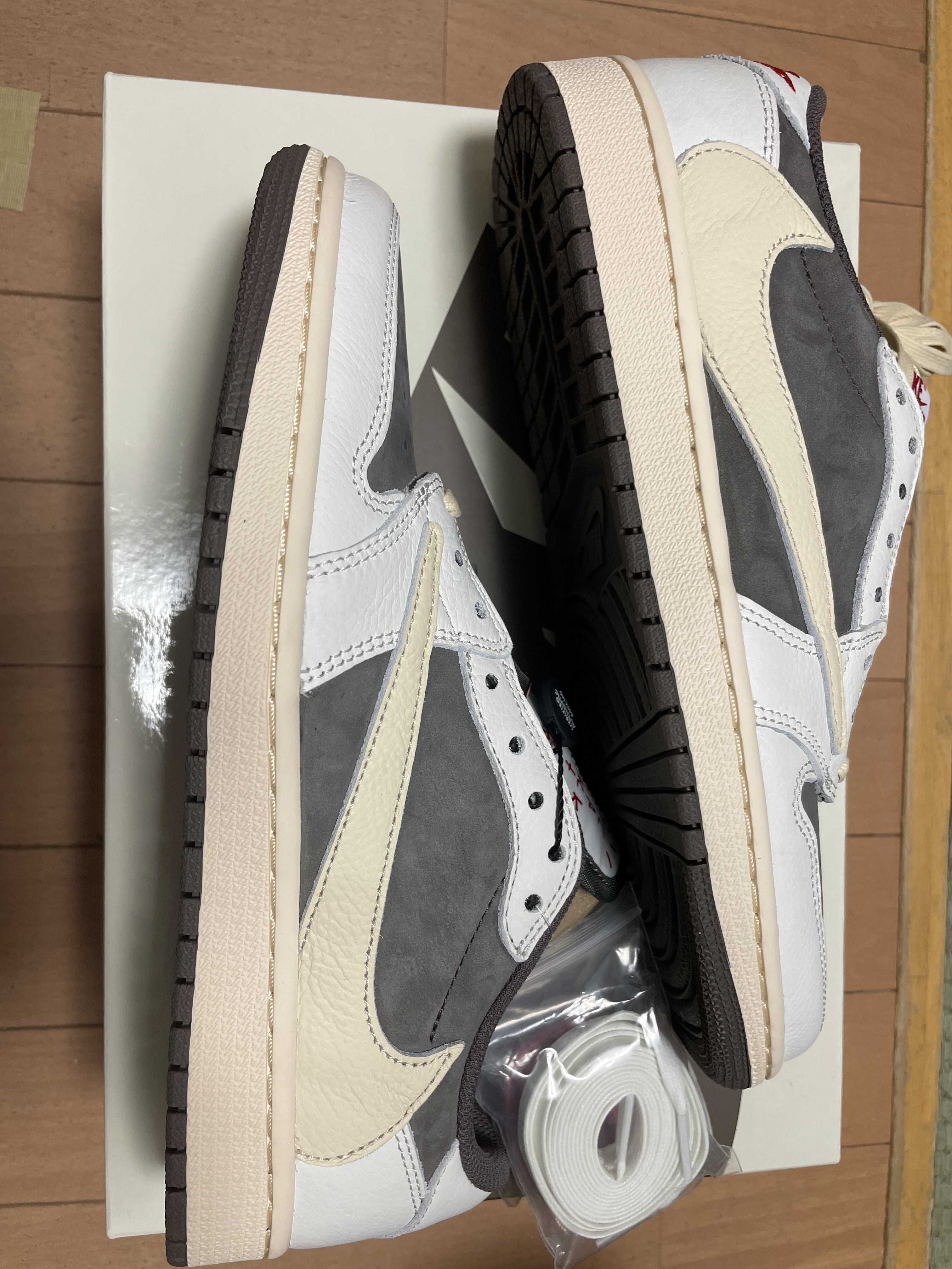 Travis Scott × Nike Air Jordan 1 Low OG SP "Reverse Mocha/Sail and Ridgerock"