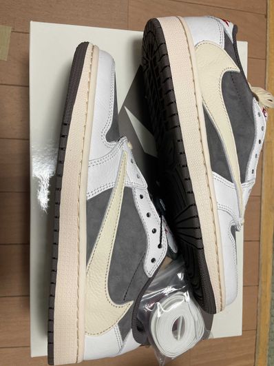 Travis Scott × Nike Air Jordan 1 Low OG SP "Reverse Mocha/Sail and Ridgerock"