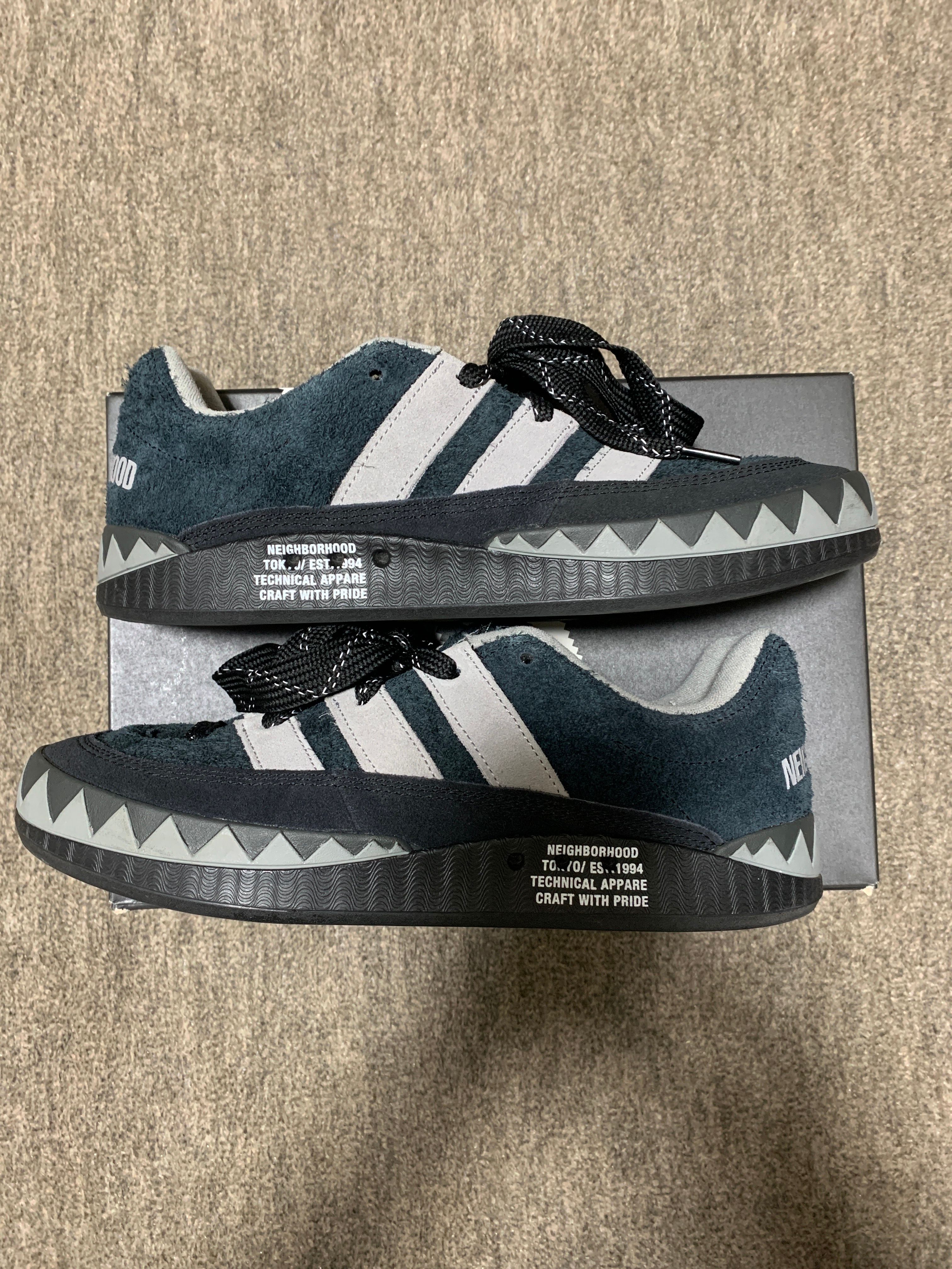 NEIGHBORHOOD × adidas Adimatic "Core Black/Solid Gray"