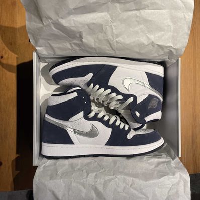 Nike Air Jordan 1 High OG CO.JP "White/Midnight Navy" (2020)(ブリーフケースなし)