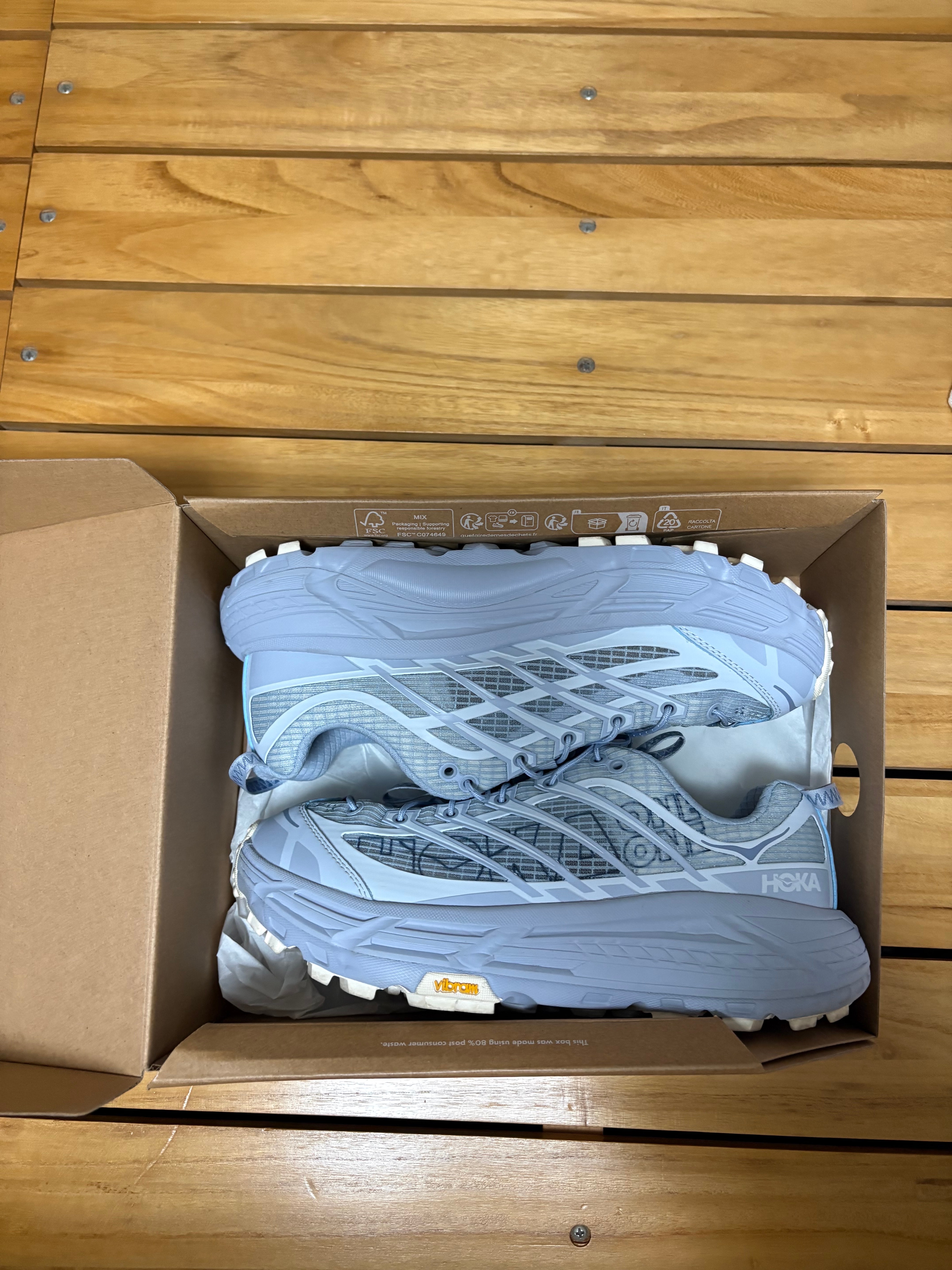 Hoka Mafate Three 2 Grid JP "Gull"