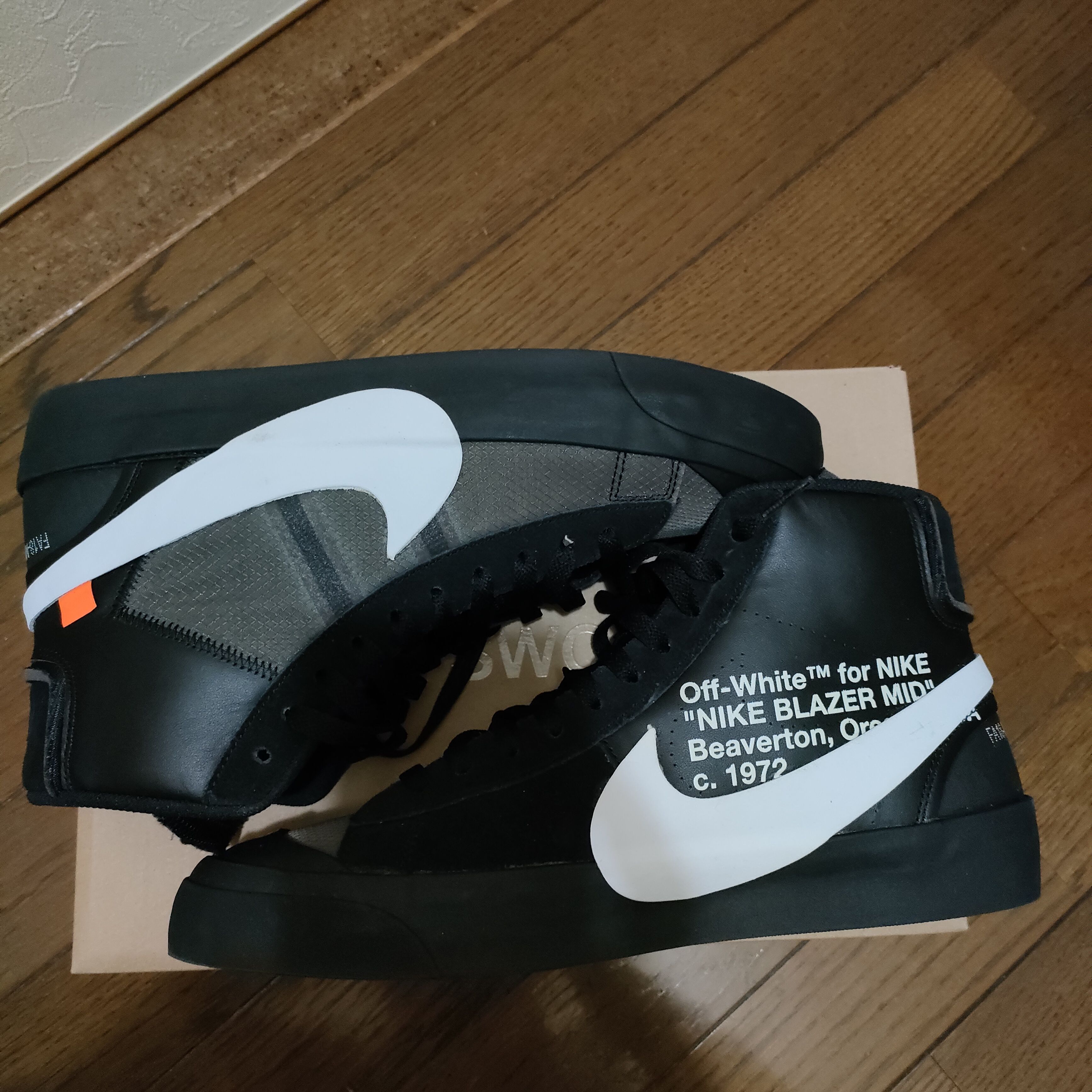 Off-White × Nike Blazer Studio Mid "Grim Reaper"